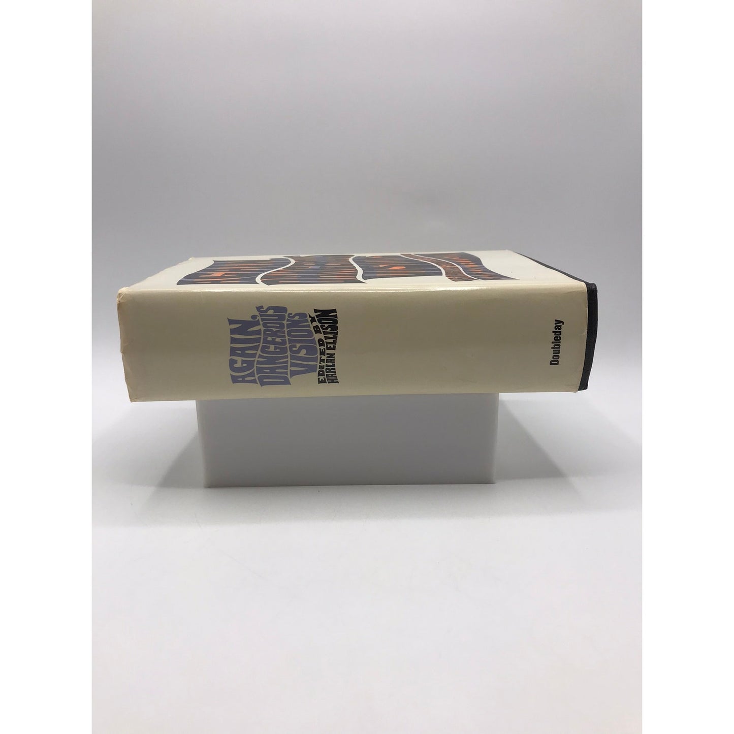 Again Dangerous Visions Harlan Ellison SIGNED Book Club Science Fiction Fantasy