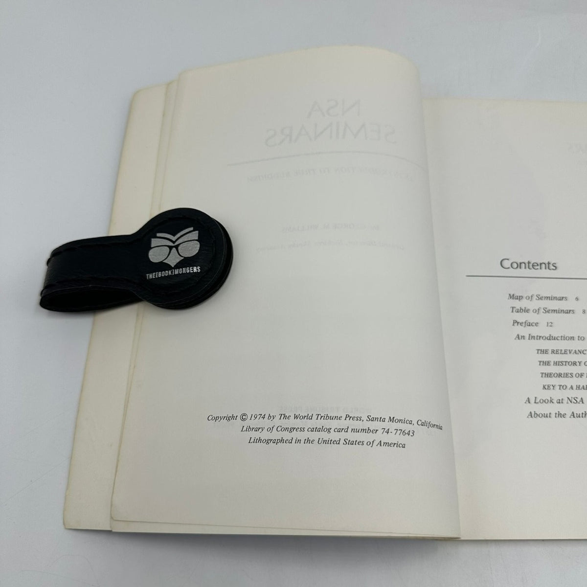 NSA SEMINARS An Introduction to True Buddhism George M. Williams 1974 World