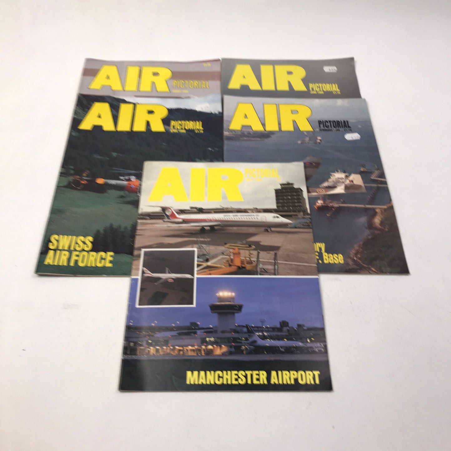 Air Pictorial Magazine Lot of 22 Aviation Military History Technology War 1980s