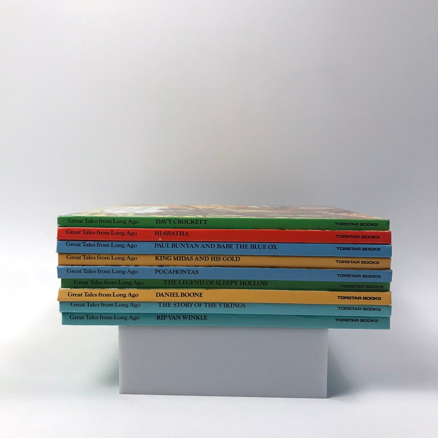 Great Tales From Long Ago Lot of 9 Children Historical Stories Biography History