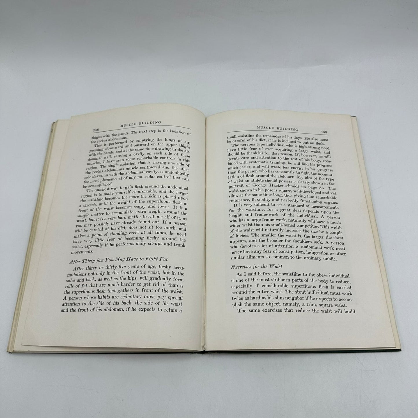 Muscle Building Earle Liederman 1924 Physical Culture Hardcover 1926 Reprint