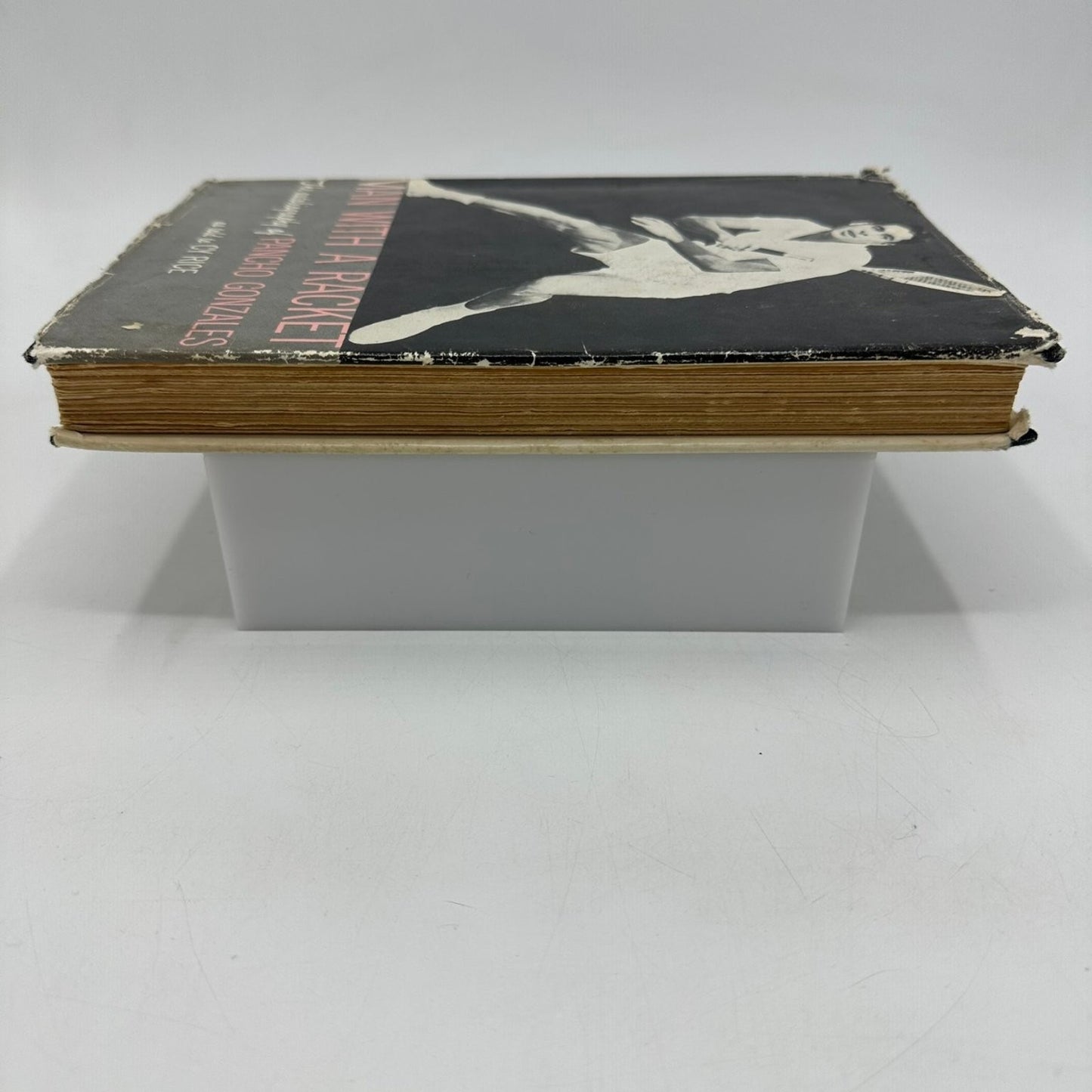 Man With A Racket Pancho Gonzales 1959 First Printing Autobiography Barnes