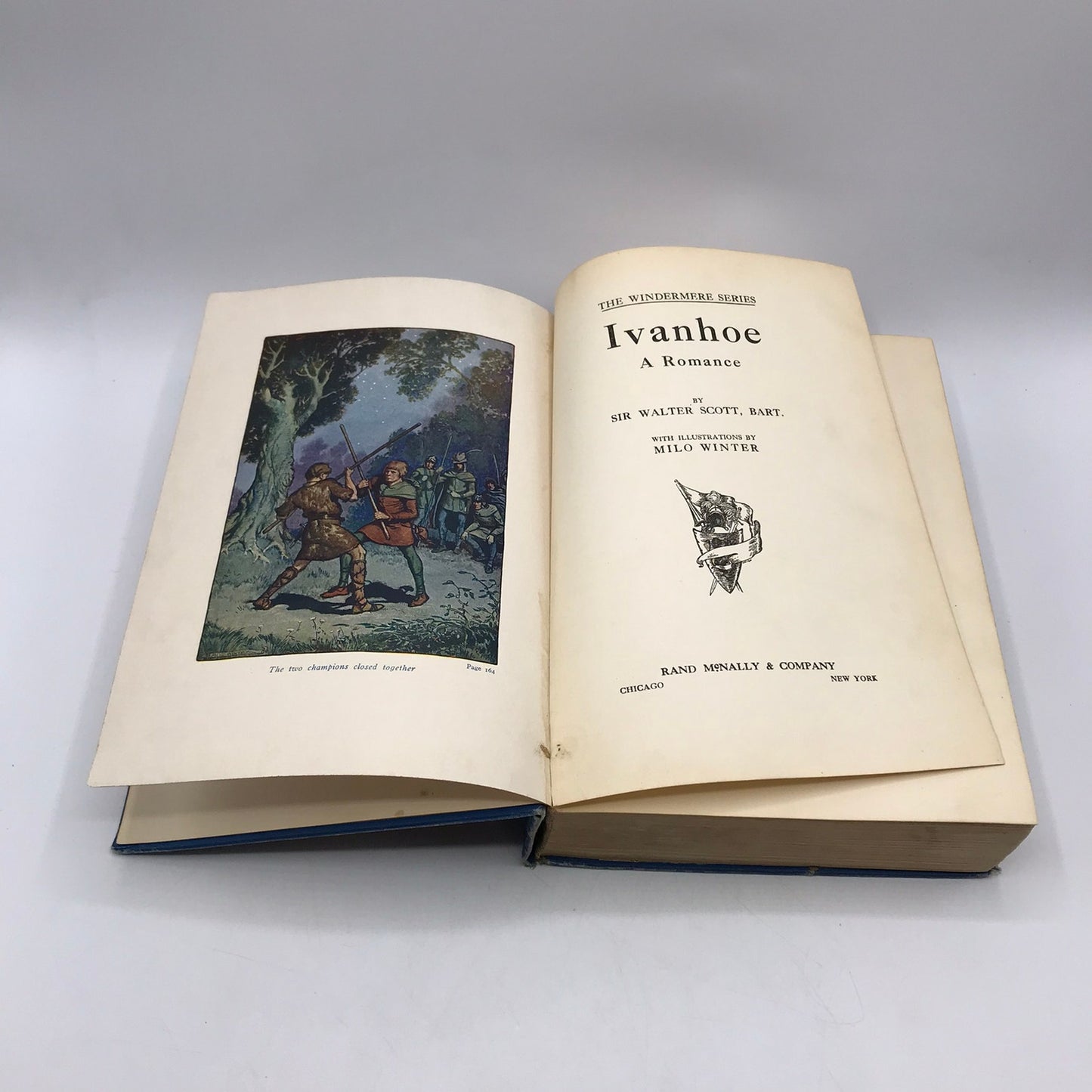 Ivanhoe Sir Walter Scott Milo Winter Romance Medieval Historical Adventure Novel