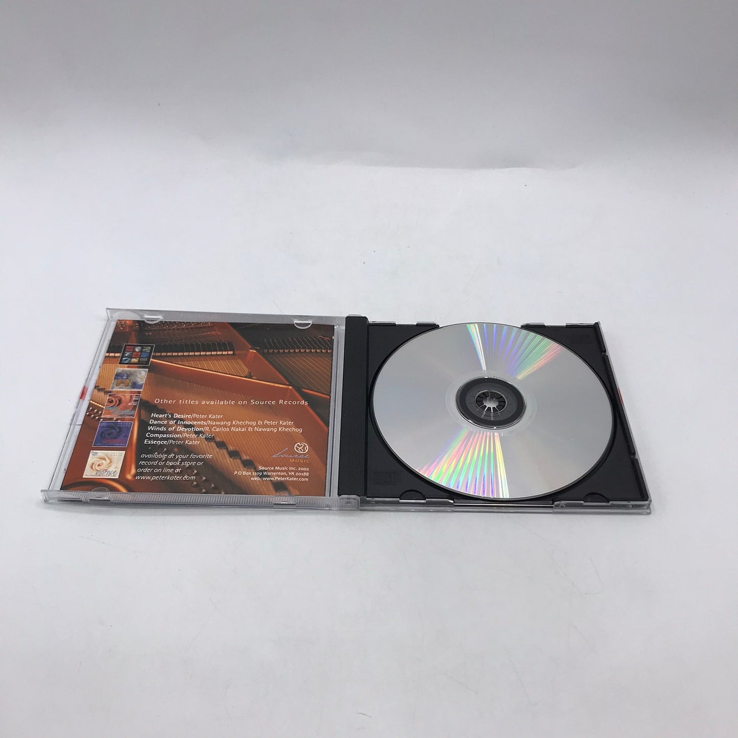 Peter Kater Inner Works Piano and Strings Electronic Classical New Age Album CD