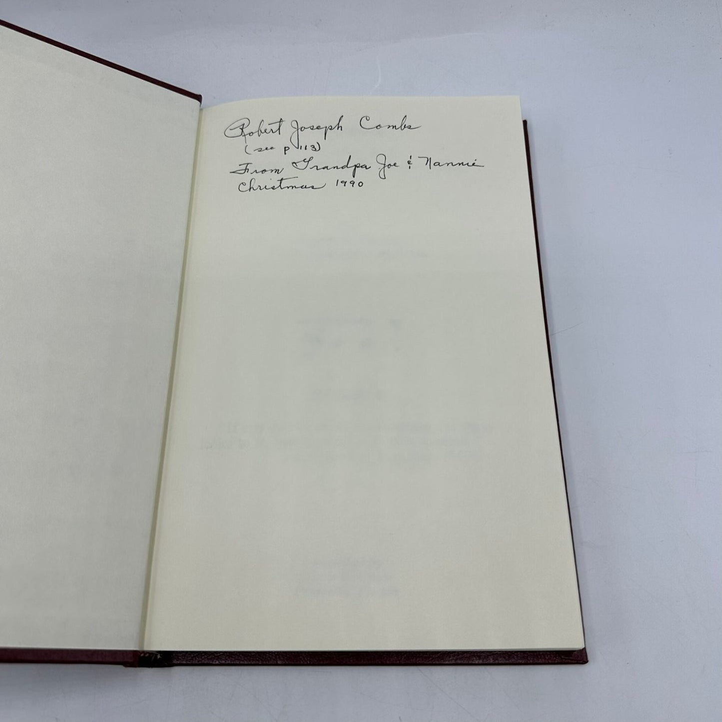 Combs Genealogy Josiah H. Combs 1979 Second Printing Family History Hardcover