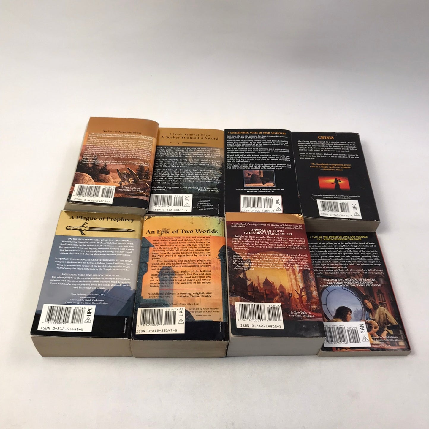 Terry Goodkind Lot of 14 Epic Fantasy Dark Magic Science Fiction Sword of Truth