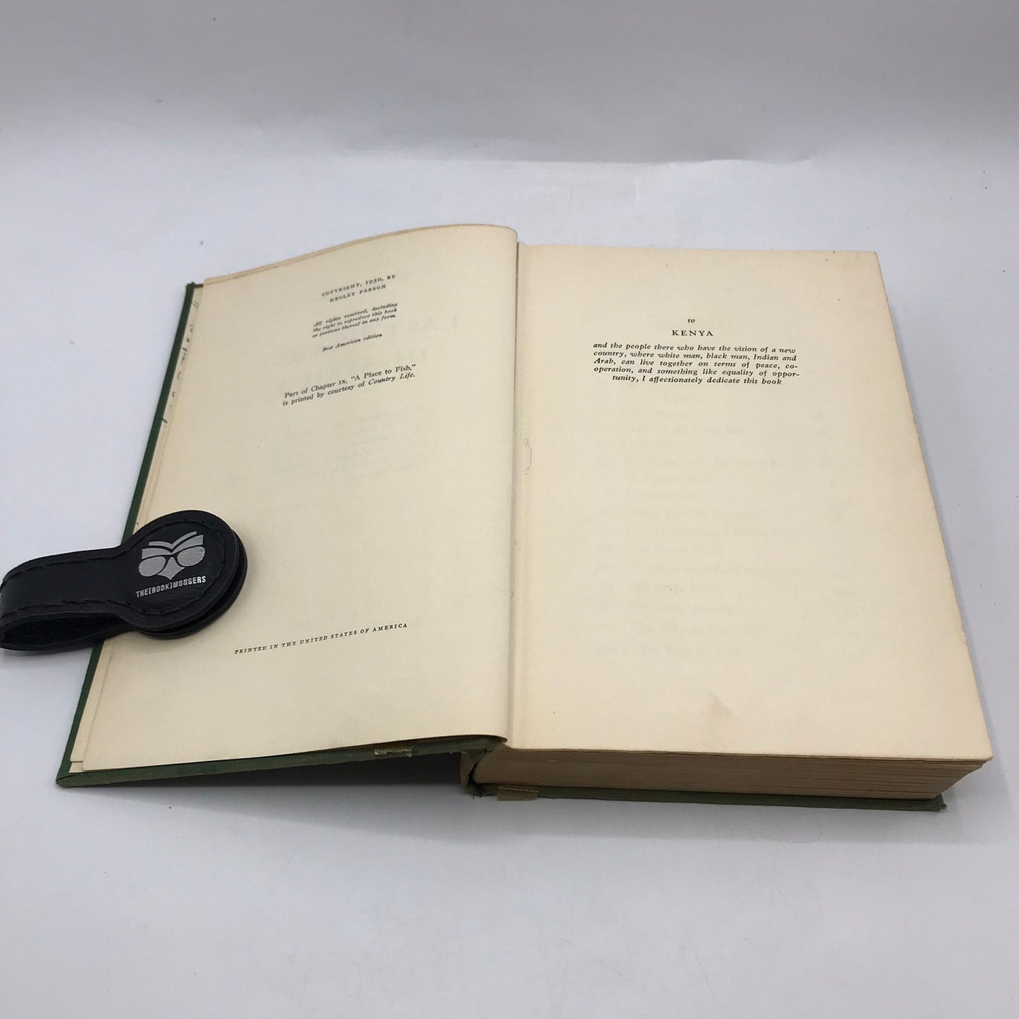 Last Chance in Africa Negley Farson Travel Literature Historical Nonfiction 1949