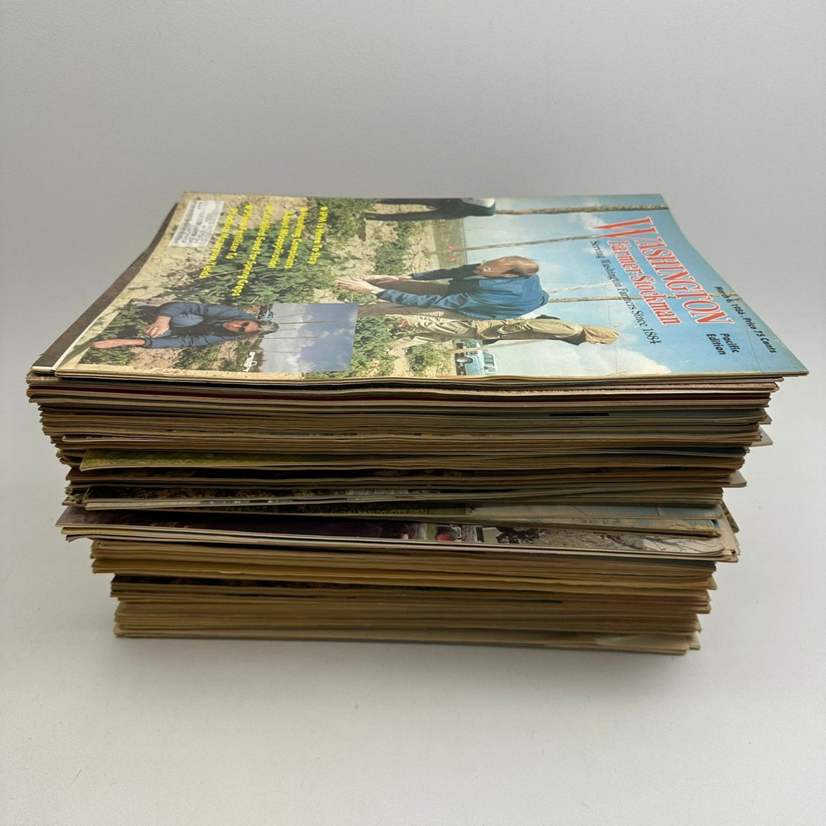 Washington Farmer-Stockman Magazine Lot 1980-1993 Pacific Edition Agriculture