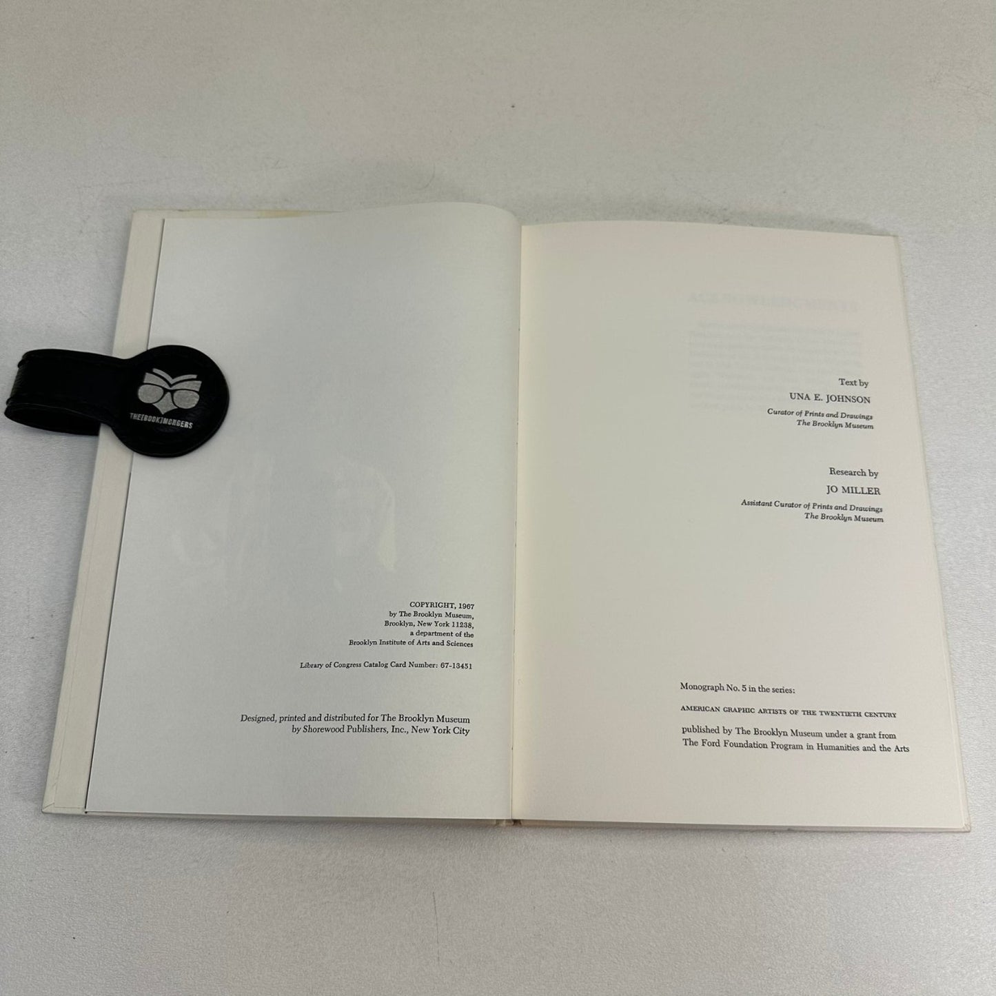 Louise Nevelson Uma E. Johnson 1967 Art Monograph Brooklyn Museum