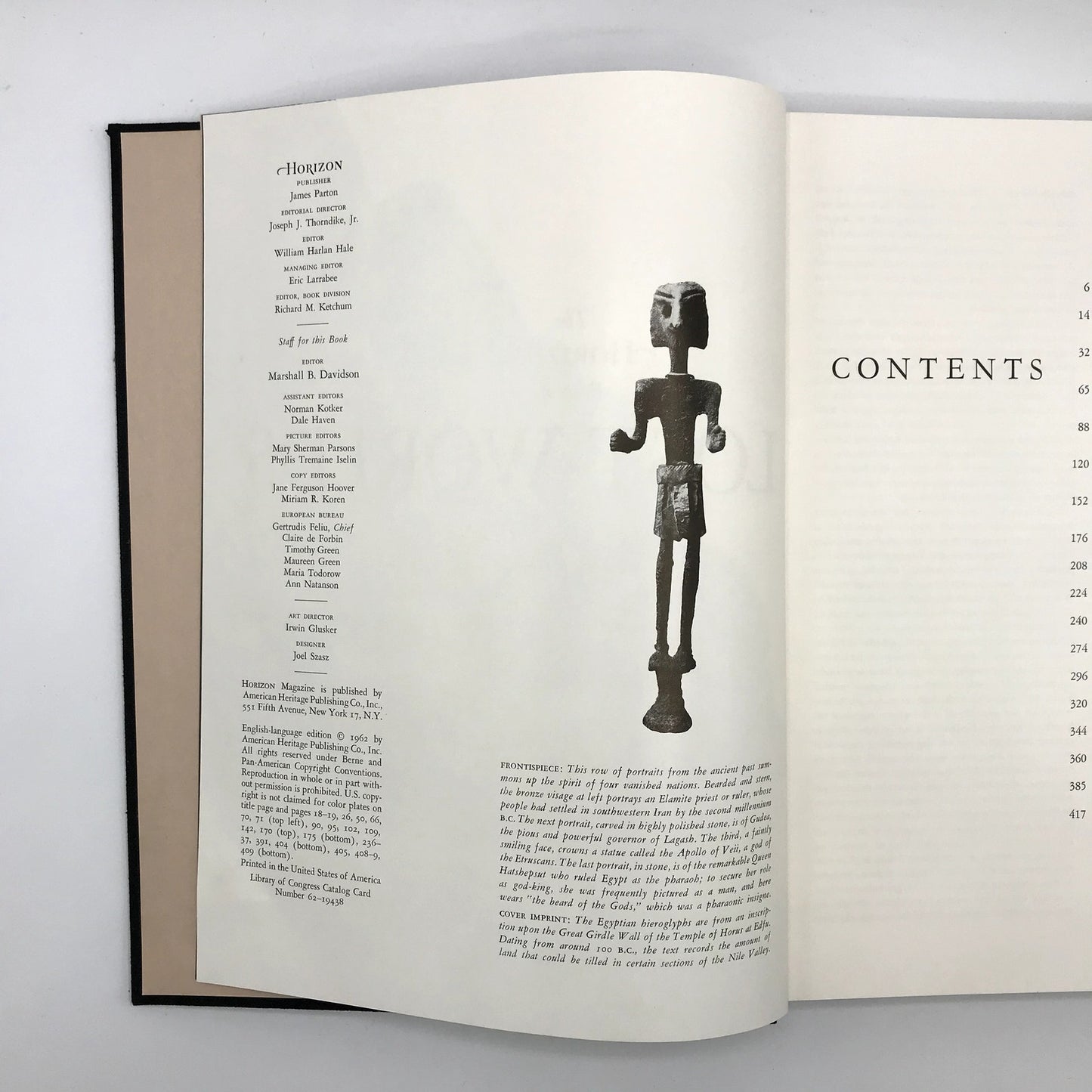 The Horizon Book of Lost Worlds Illustrated Hardcover by Leonard Cottrell 1962