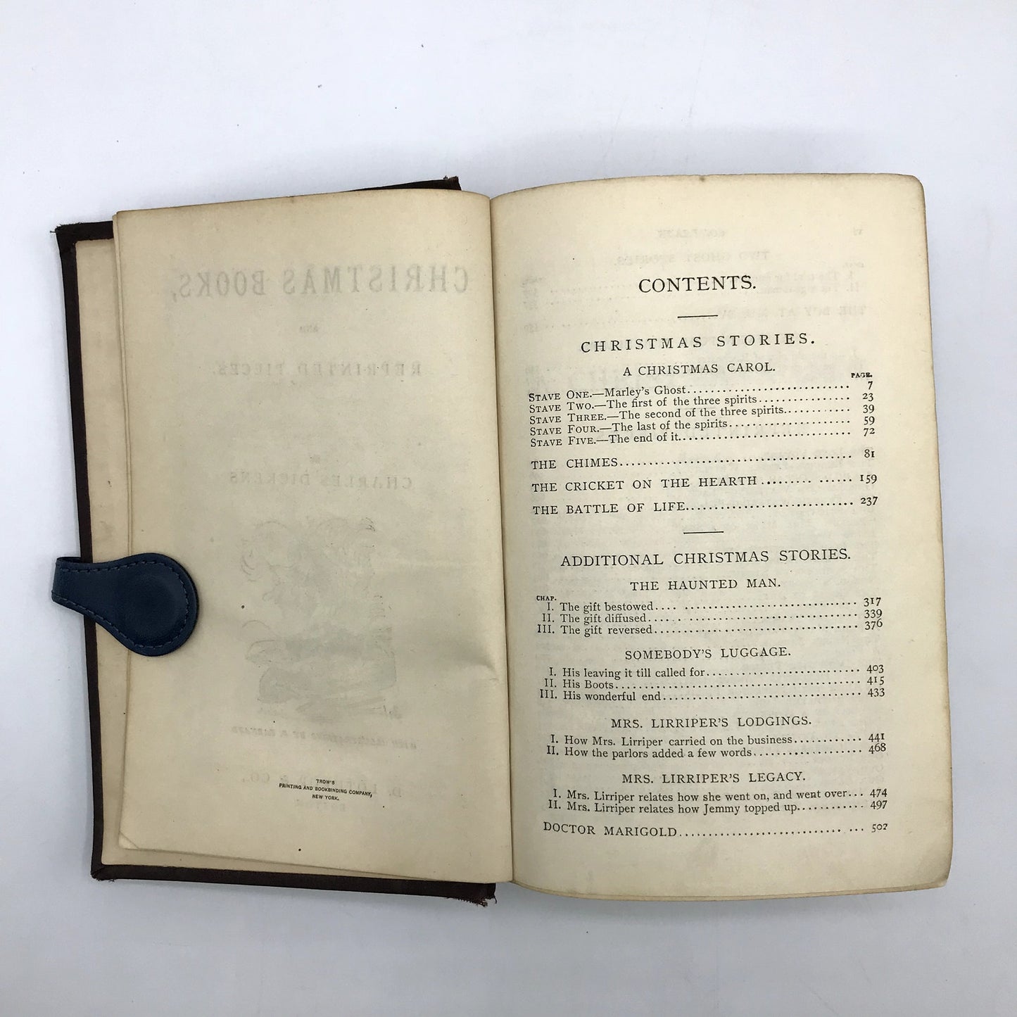 Christmas Books & Reprinted Pieces Illustrated Hardcover Book by Charles Dickens