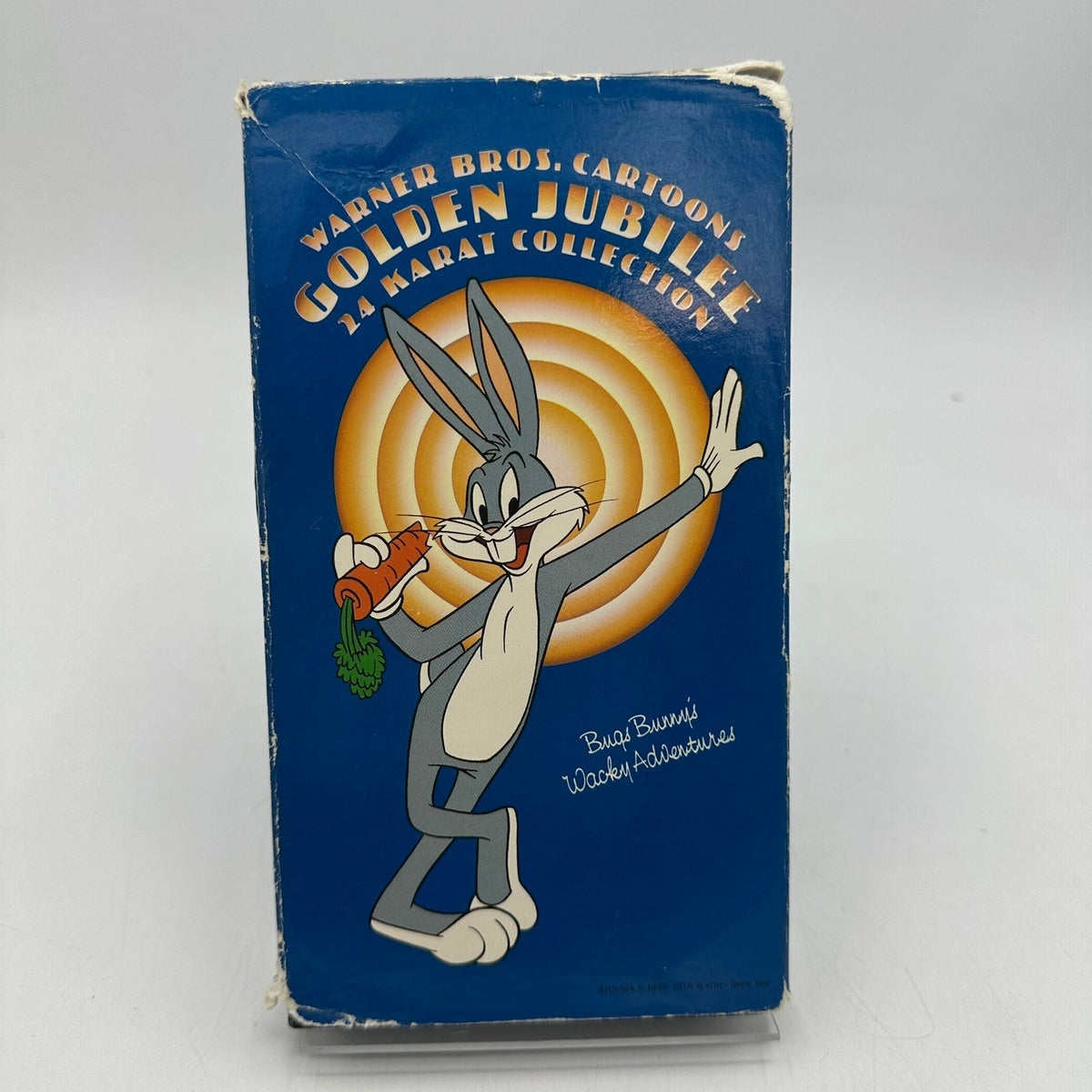Golden Jubilee 24 Karat Collection Bugs Bunny's Wacky Adventures VHS Tape 1985