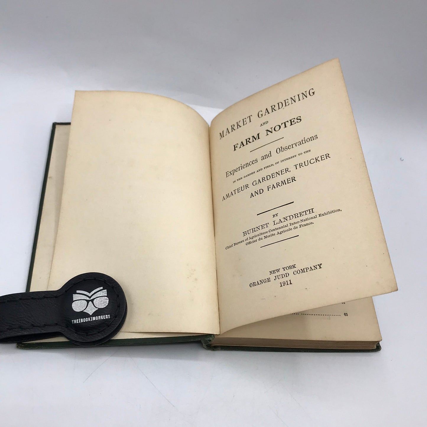 Market Gardening and Farm Notes Burnet Landreth Experiences Field Observations