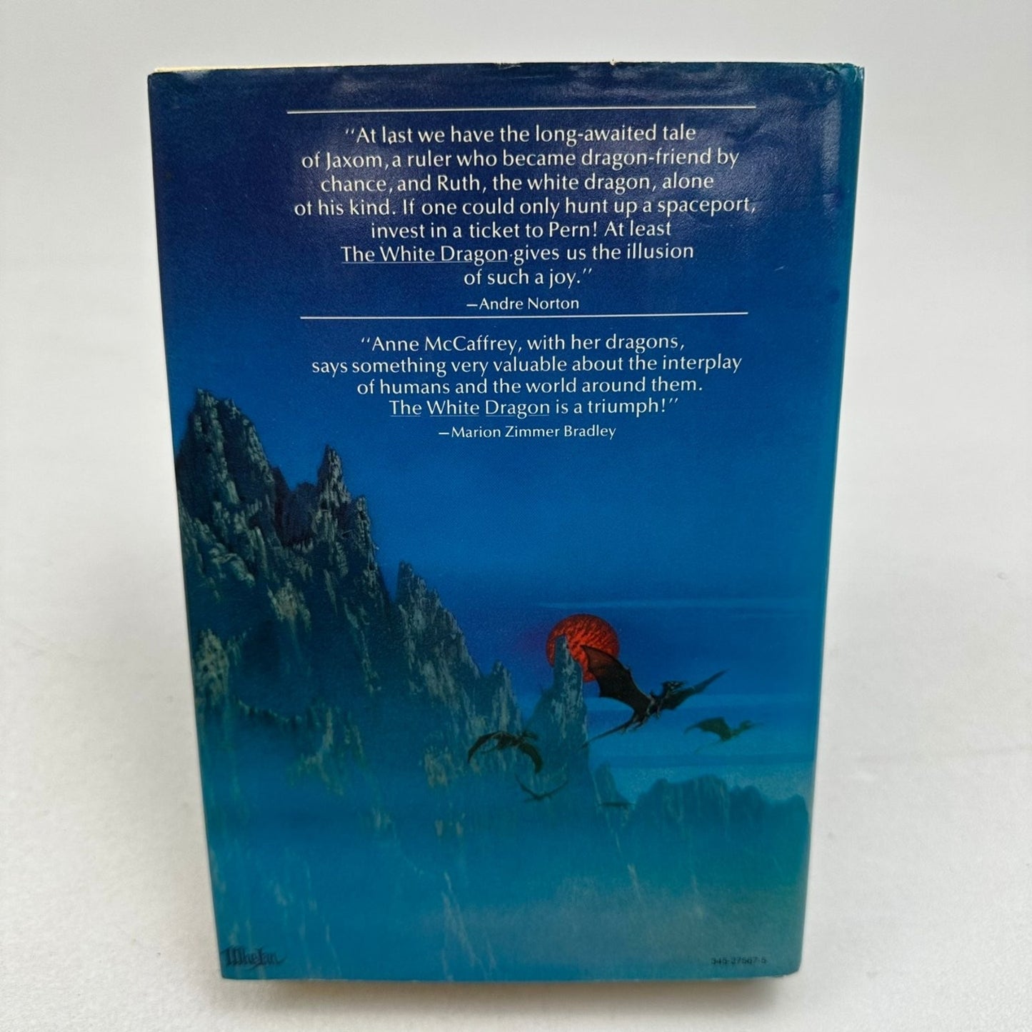 The White Dragon Anne McCaffrey 1978 First Edition Pern Fantasy Del Rey