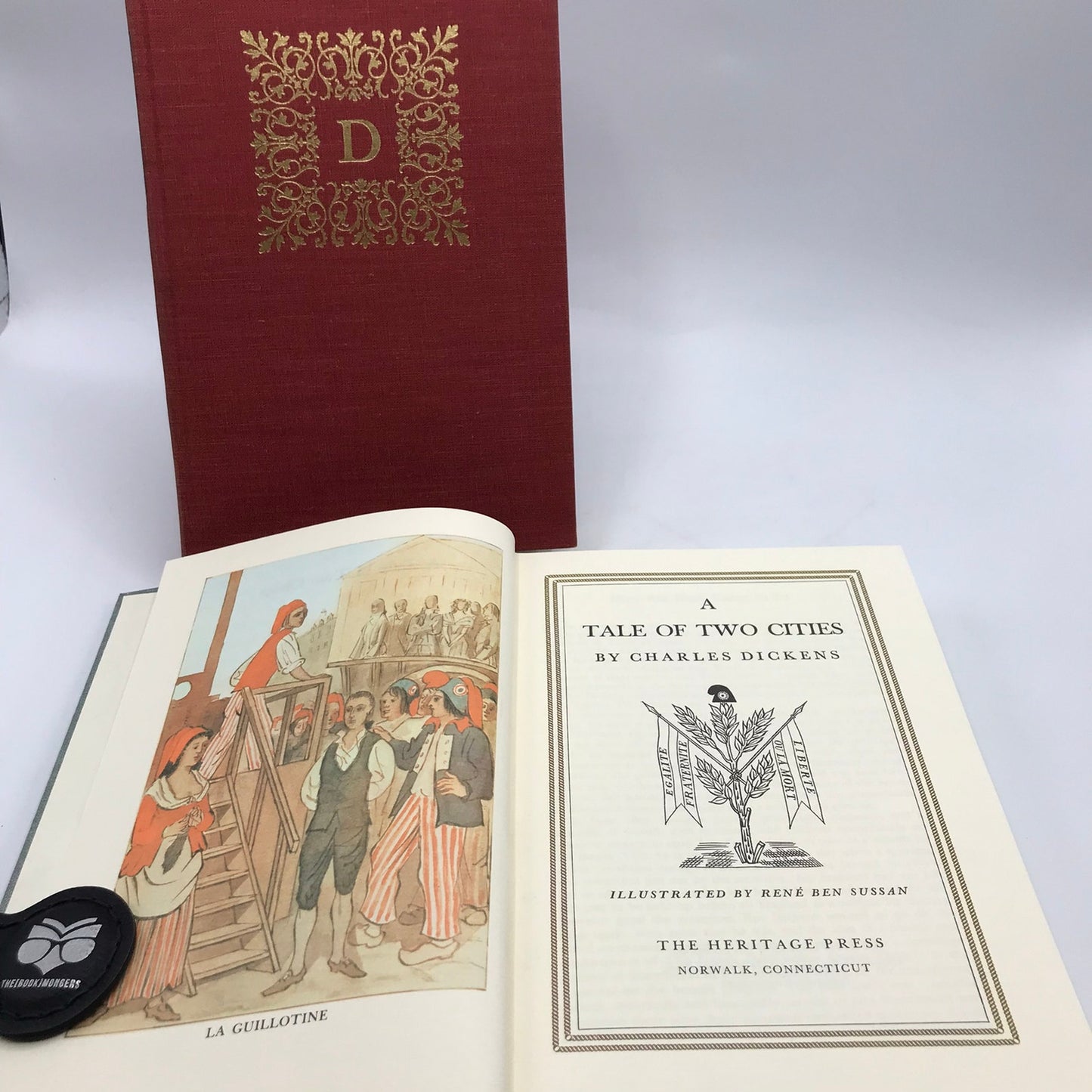 Lot of 2 Charles Dickens A Tale of Two Cities & The Short Stories Illustrated