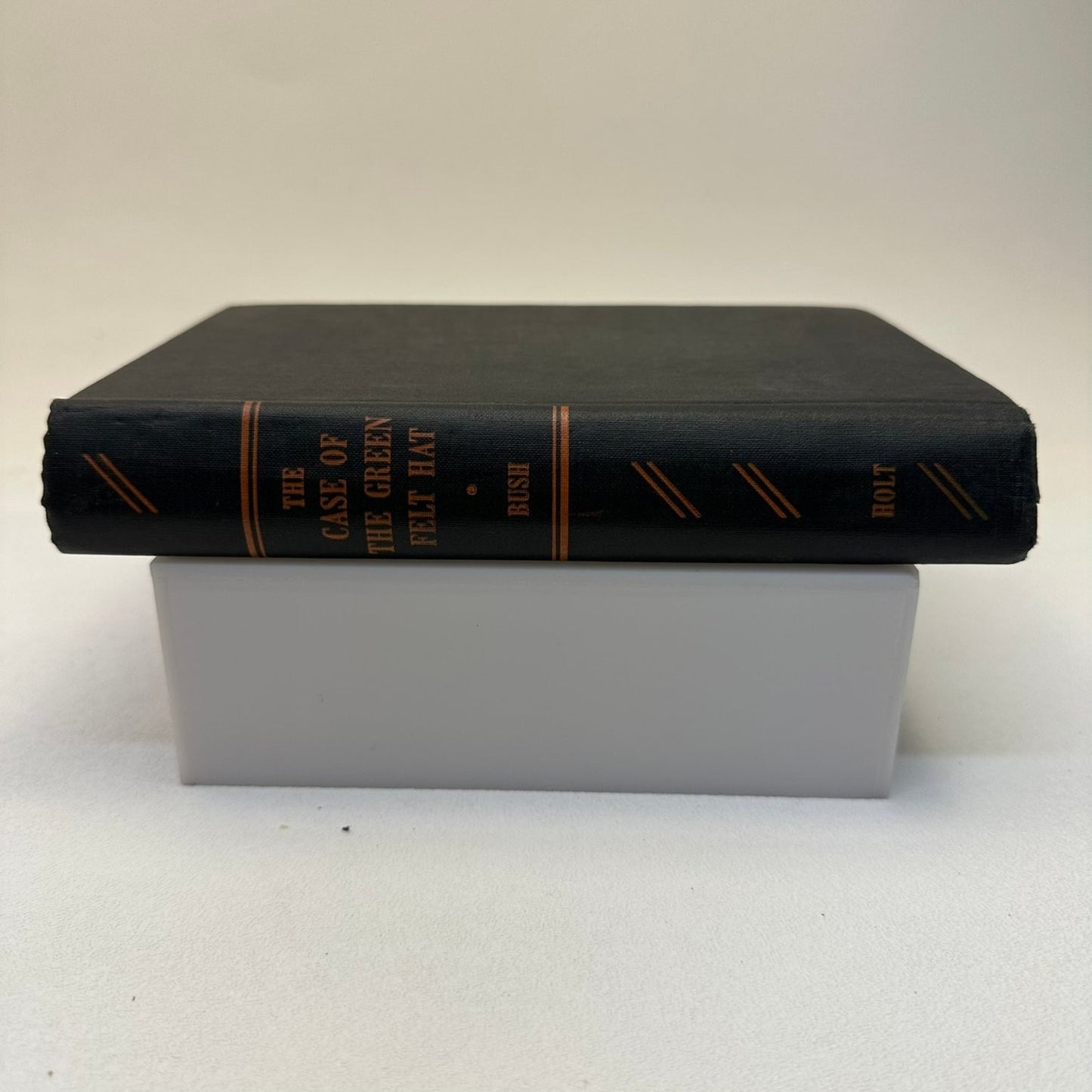 Case of the Green Felt Hat Christopher Bush 1939 First Edition Mystery Henry