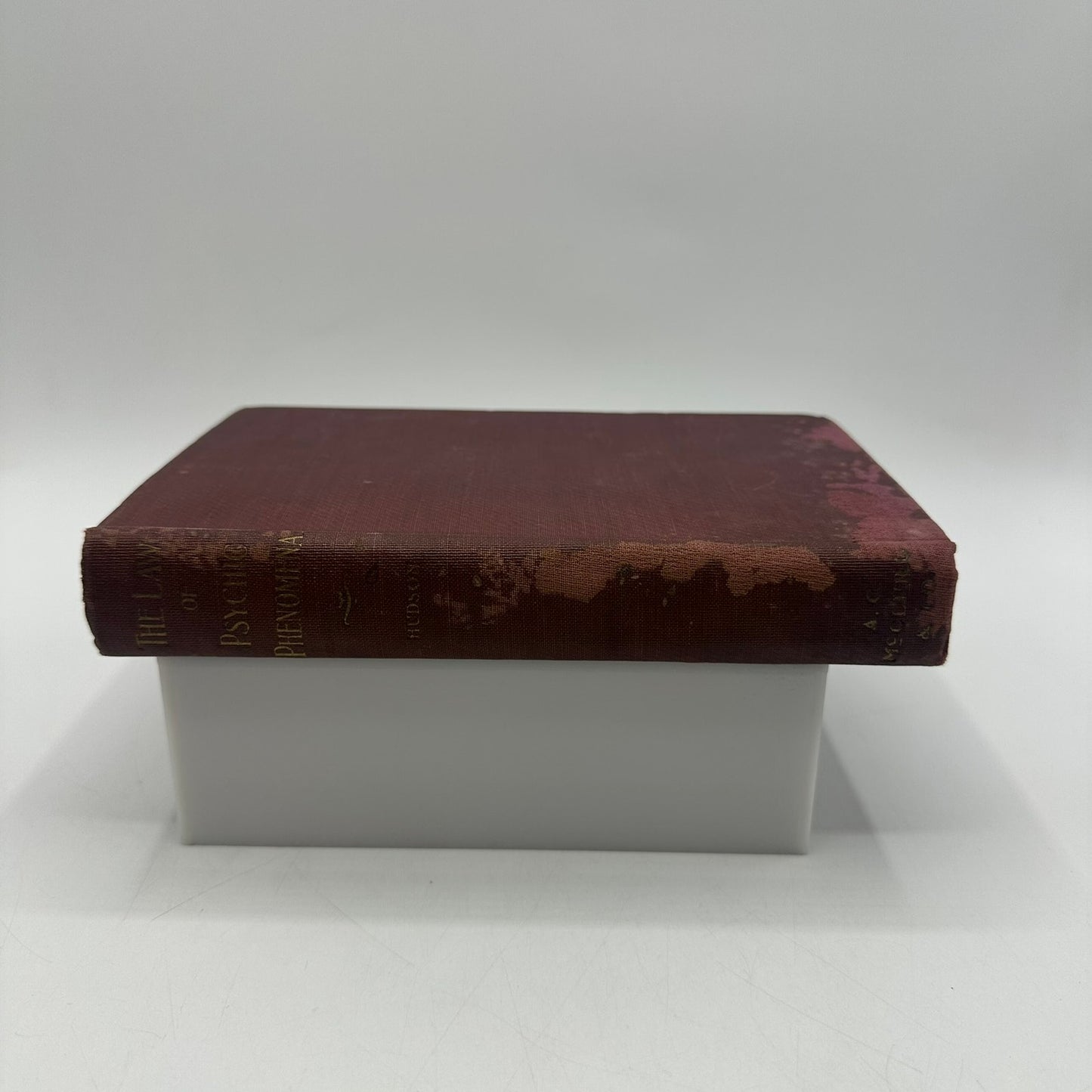 The Law of Psychic Phenomena Thomson Jay Hudson Hypnotism Spiritism Psychology