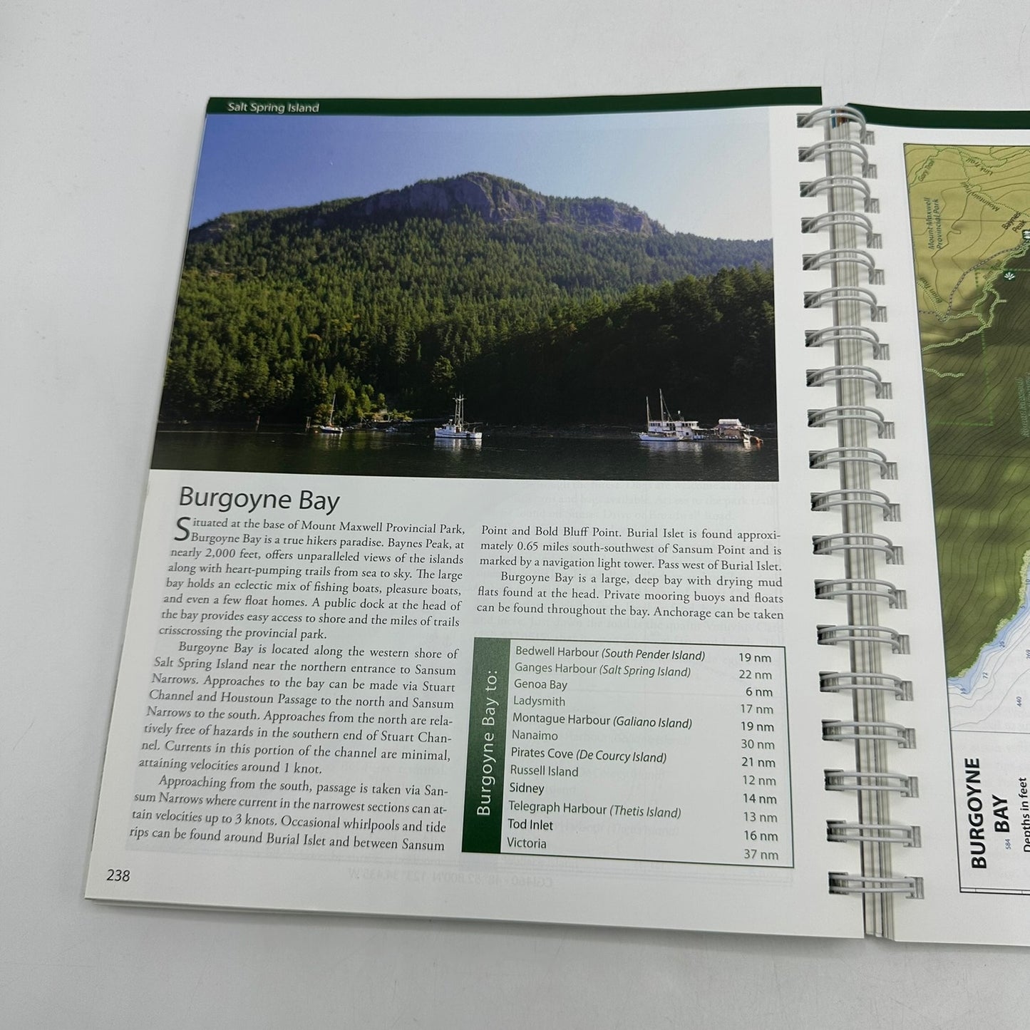 Gulf Islands A Boaters Guidebook Shawn Breeding and Heather Bansmer Spiral Bound