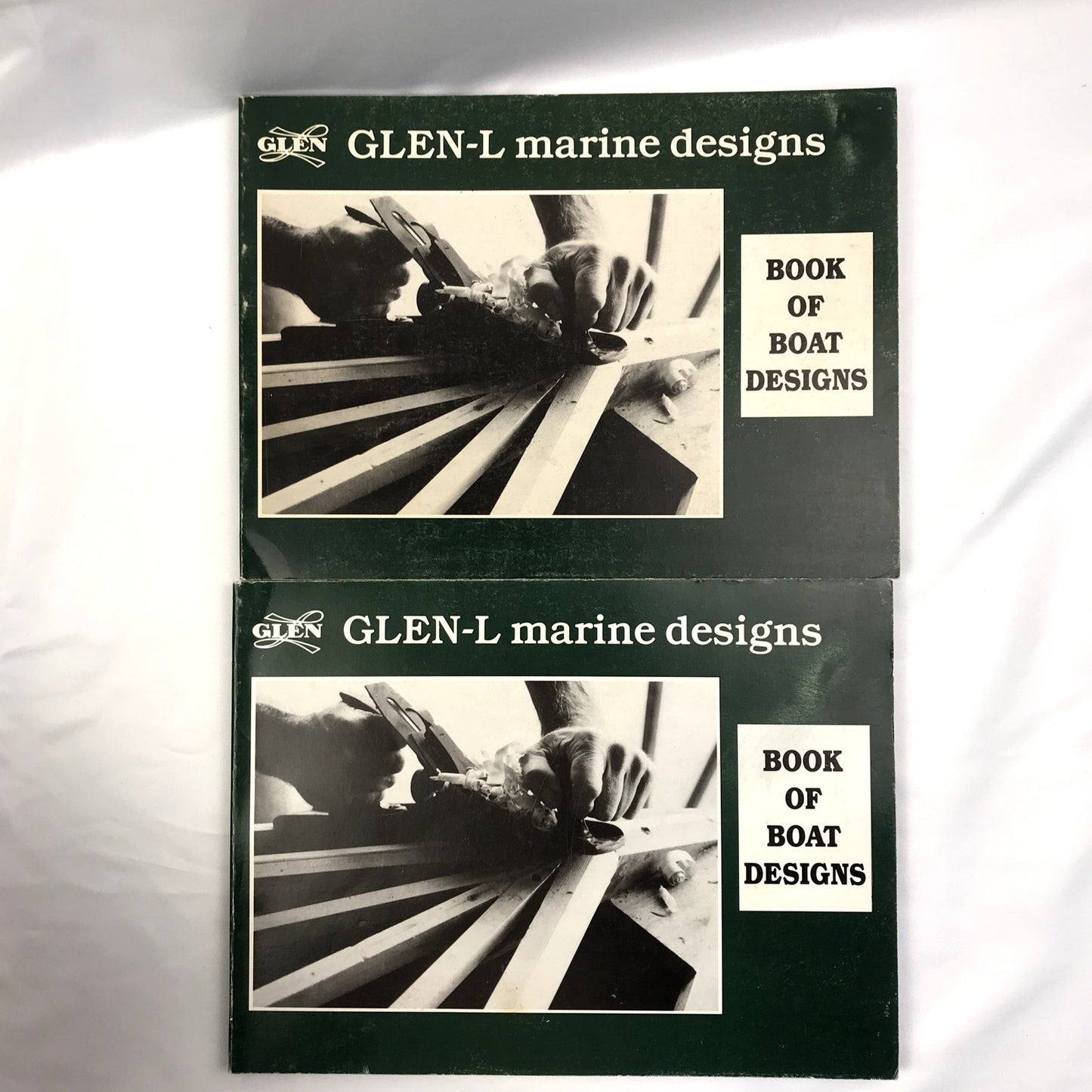 Glenn L Book of Boat Designs Lot of 3 1980s Illustrated Paperback Catalogs