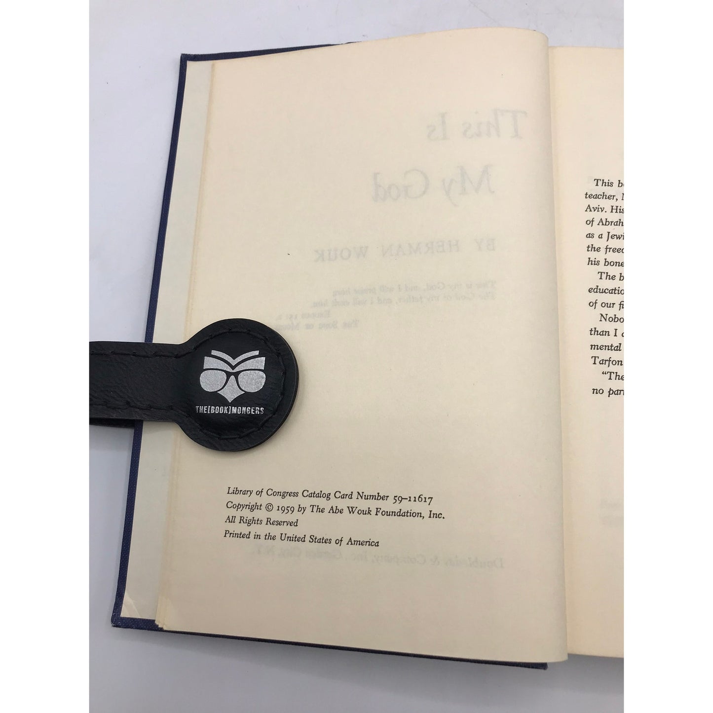 This is My God Herman Wouk SIGNED Guidebook to Judaism Religion Spirituality