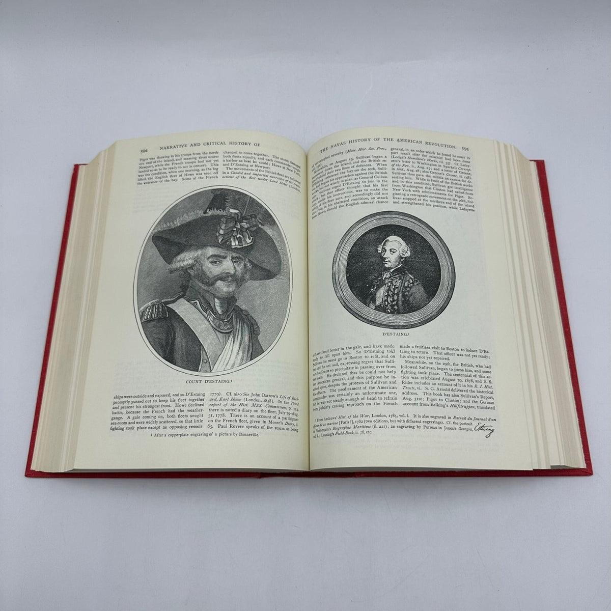 American Revolution Justin Winsor 1972 Bicentennial History Land's End Press