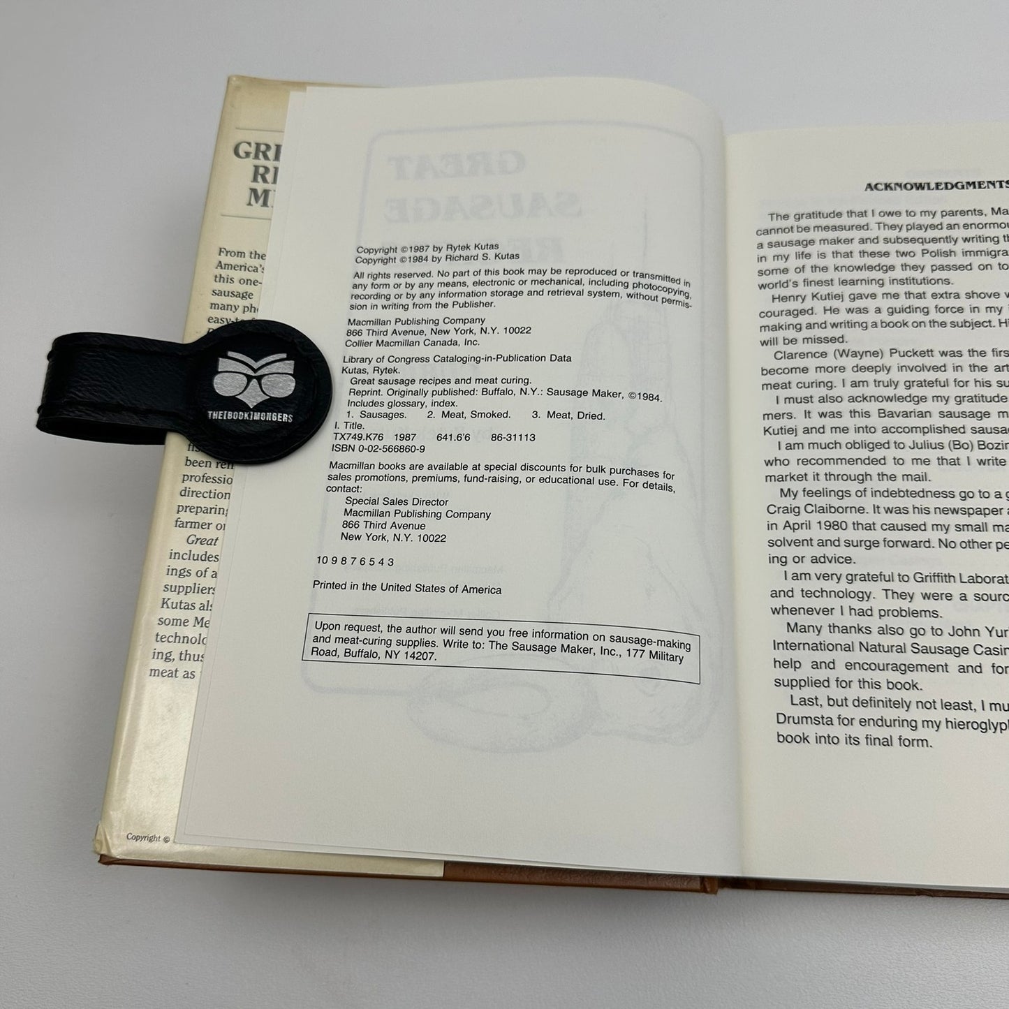 Great Sausage Recipes and Meat Curing Rytek Kutas Cookbook Food Preservation