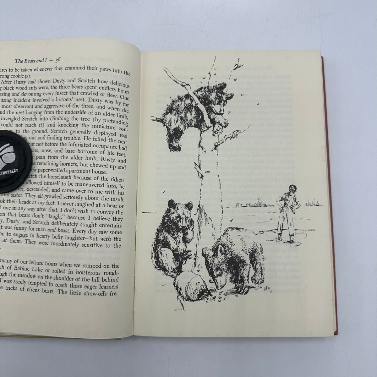 The Bears and I Robert Franklin Leslie 1968 First Edition Illustrated E.P