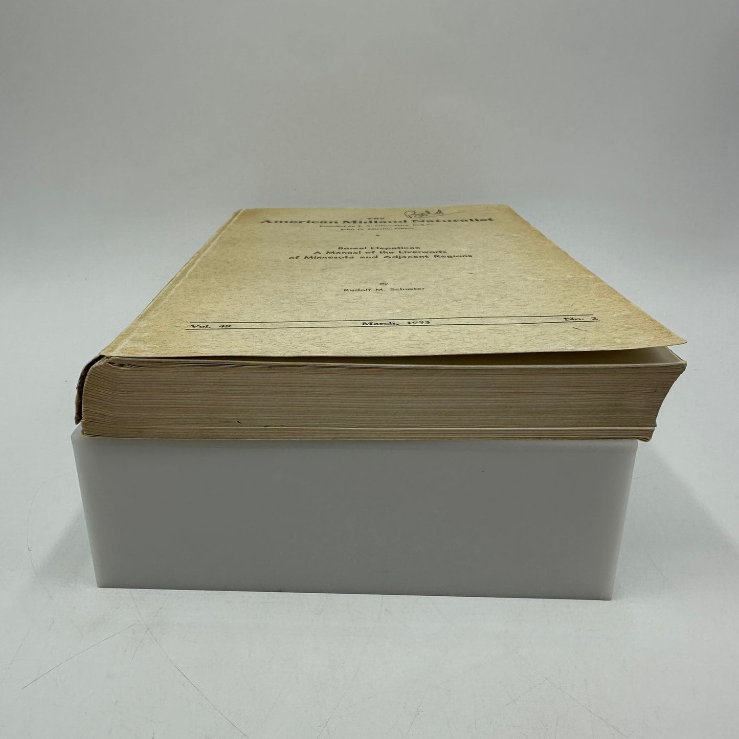 The American Midland Naturalist Vol 49 Rudolf M Schuster SIGNED Minnesota 1953