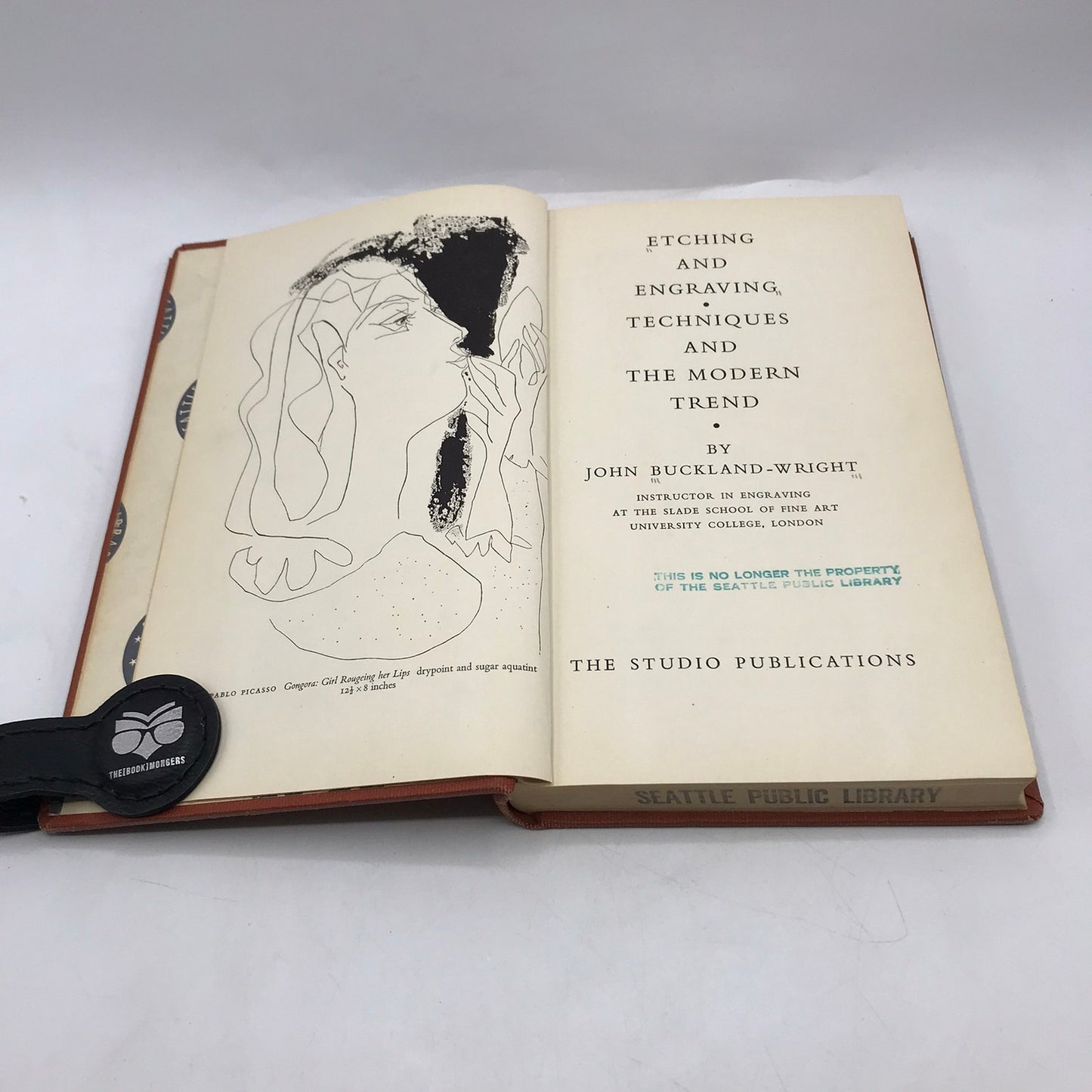 Etching and Engraving Techniques and the Modern Trend John Buckland Wright 1933