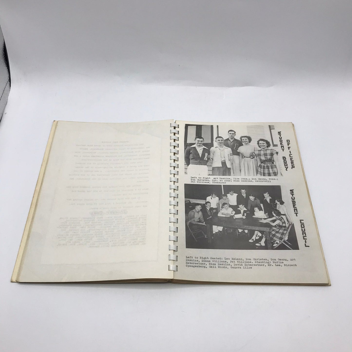 Le-Fran Log 1948 Lebam High School Yearbook Washington Photography Memorabilia
