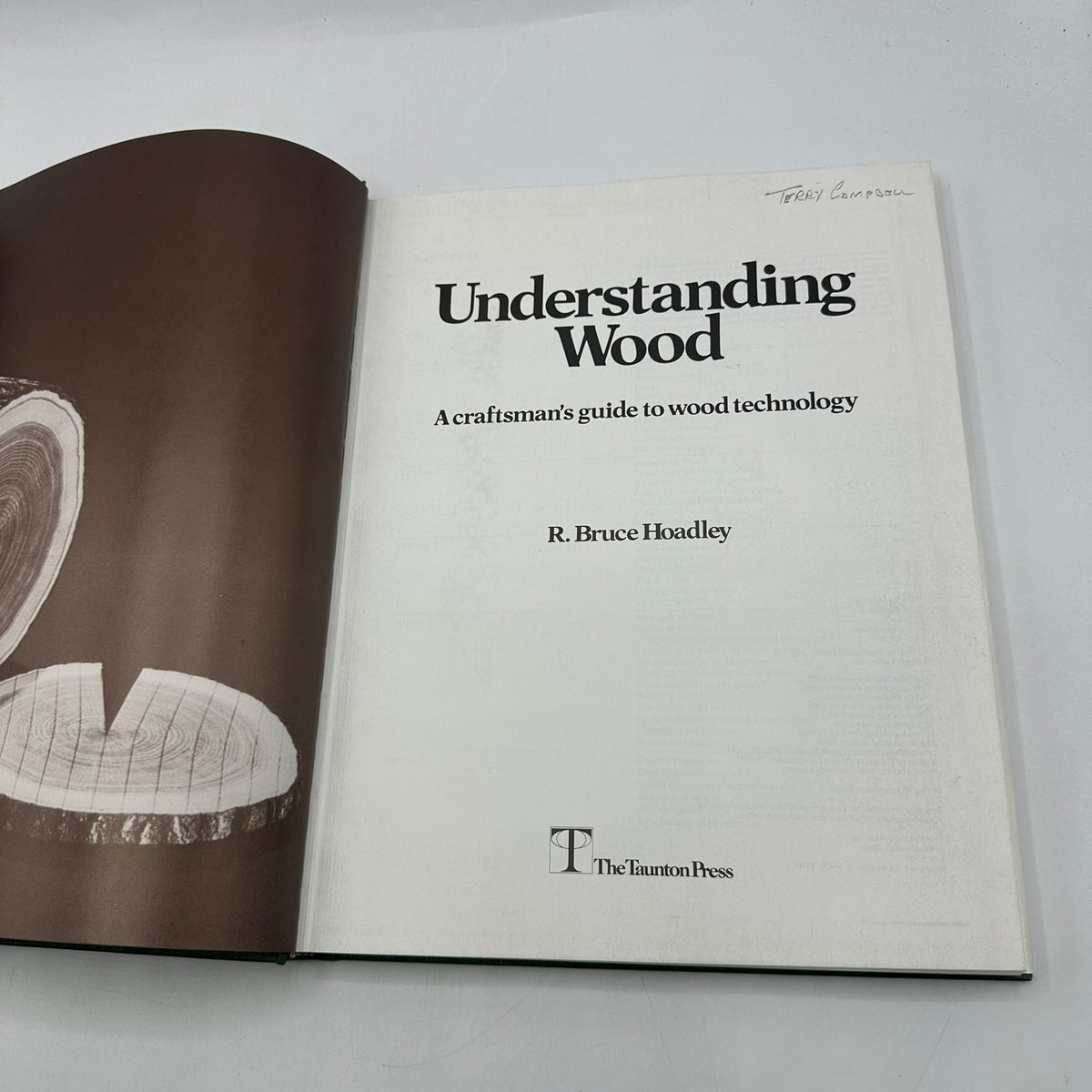 Understanding Wood A Craftsman's Guide to Wood Technology R Bruce Hoadley 1980