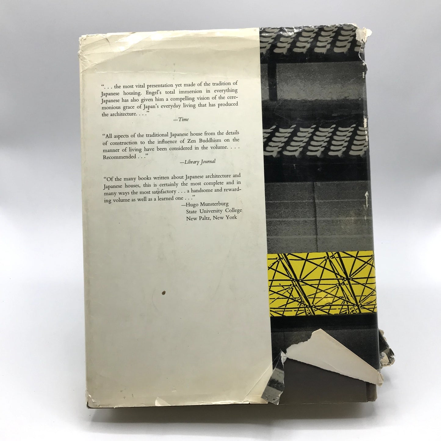 The Japanese House Architecture Hardcover by Heinrich Engel First Edition 1964