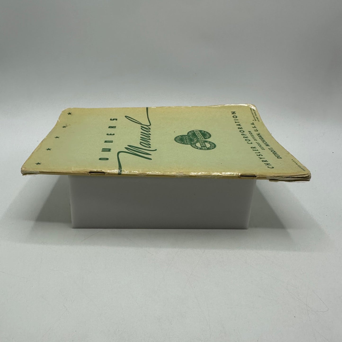 Chrysler OEM Owners Manual 1950 Plymouth Dodge Second Edition Car Repair DX-6957