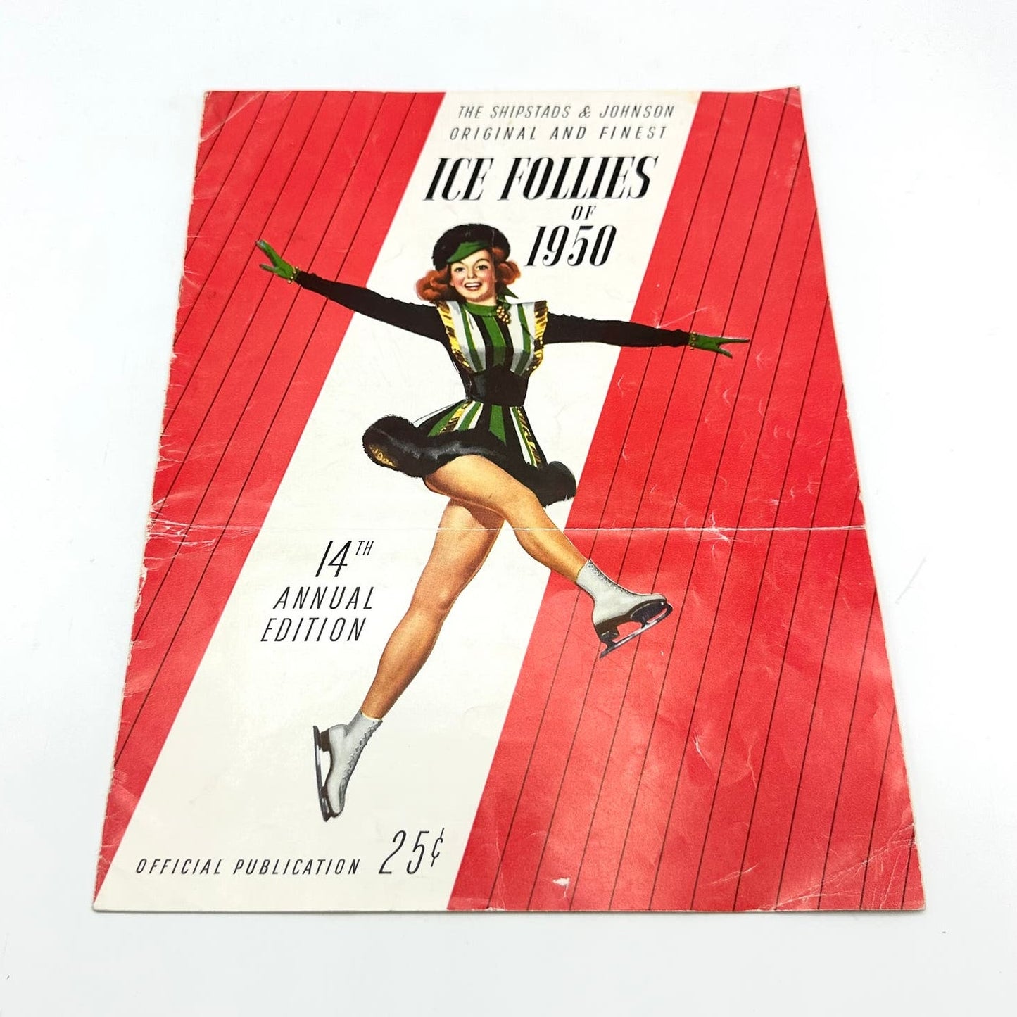 Ice Follies Theater Programs Lot of 3 from 1950, 1958 & 1969 Shipstads & Johnson