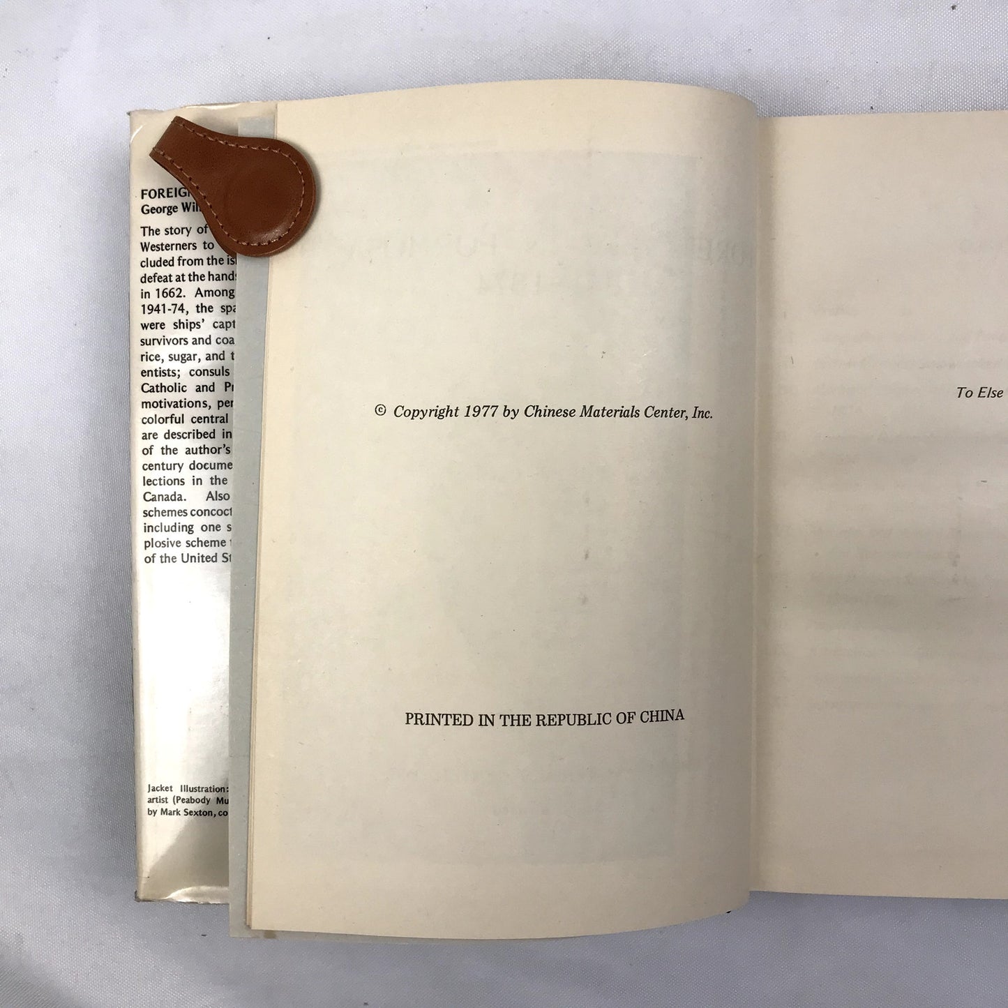 Foreigners in Formosa 1841-1874 Hardcover SIGNED Book George Williams Carrington