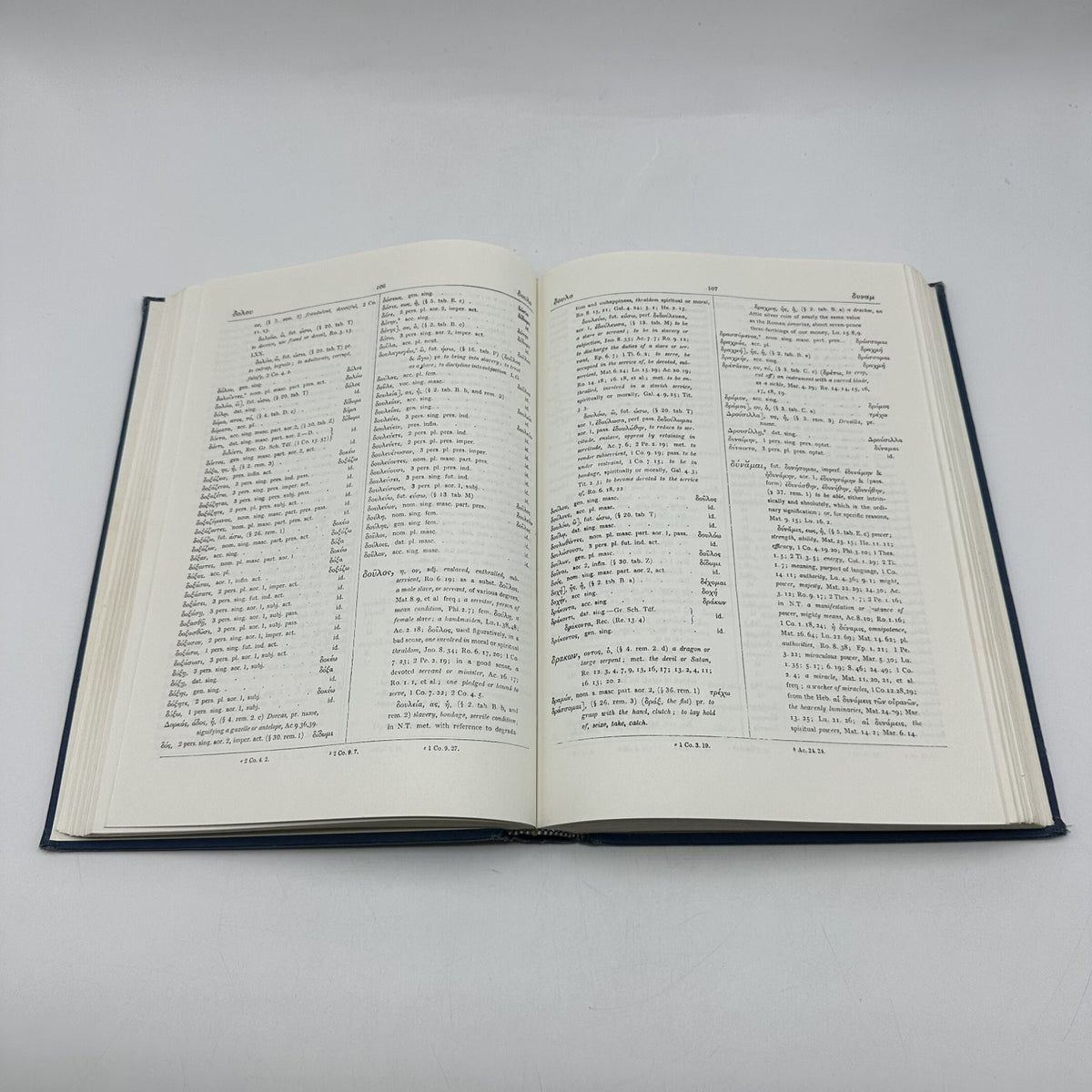 Analytical Greek Lexicon 1975 Zondervan Greek New Testament Study Bible