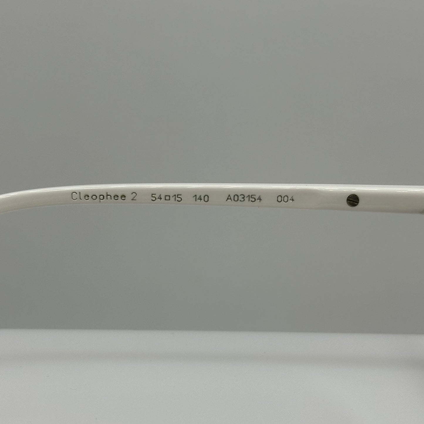 Alain Mikli Cleophee 2 A03154 004 Noir Milky White Black Womens Frames 54-15-140