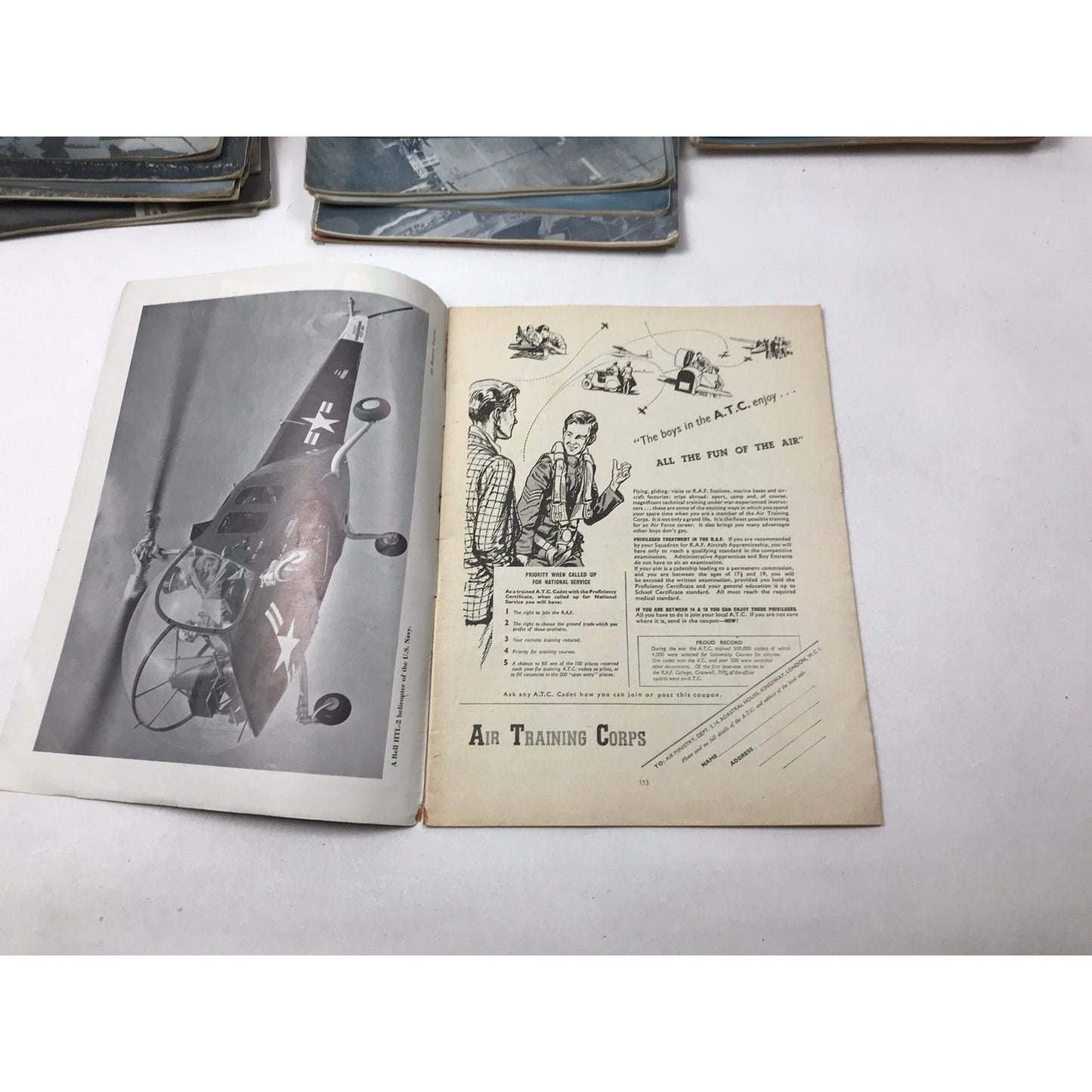 Air Reserve Gazette Aviation Magazine 45 Issues Military History Operation 1940s