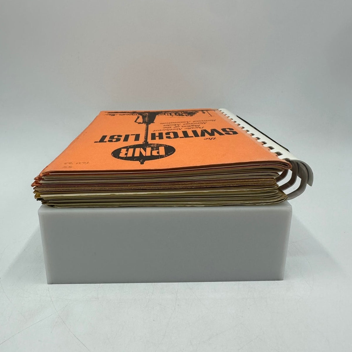 The Switch List PNR National Model Railroad Assoc 1963-1965 Vintage Spiral Bound
