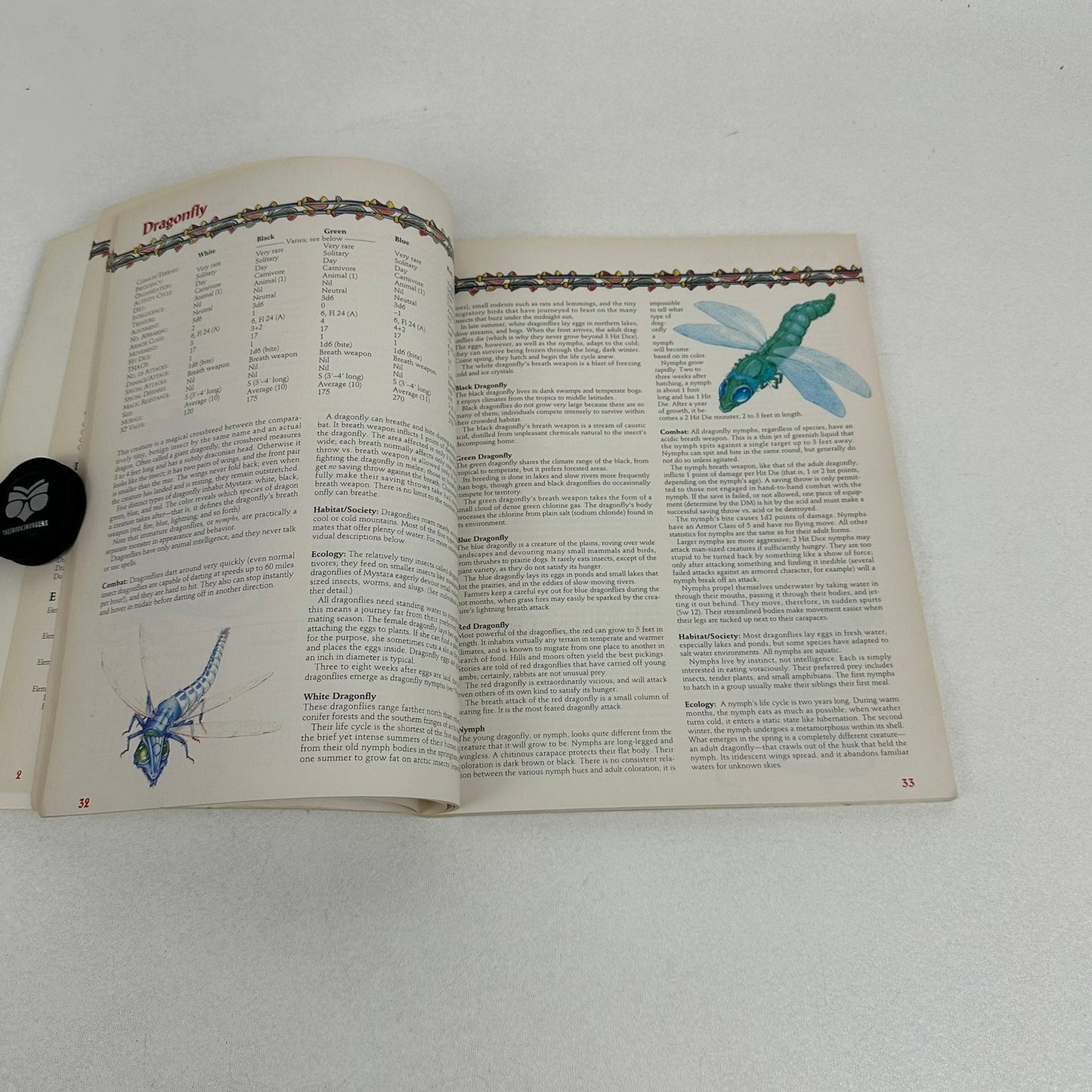 Monstrous Compendium Appendix Advanced Dungeons and Dragons Mystara Role Playing