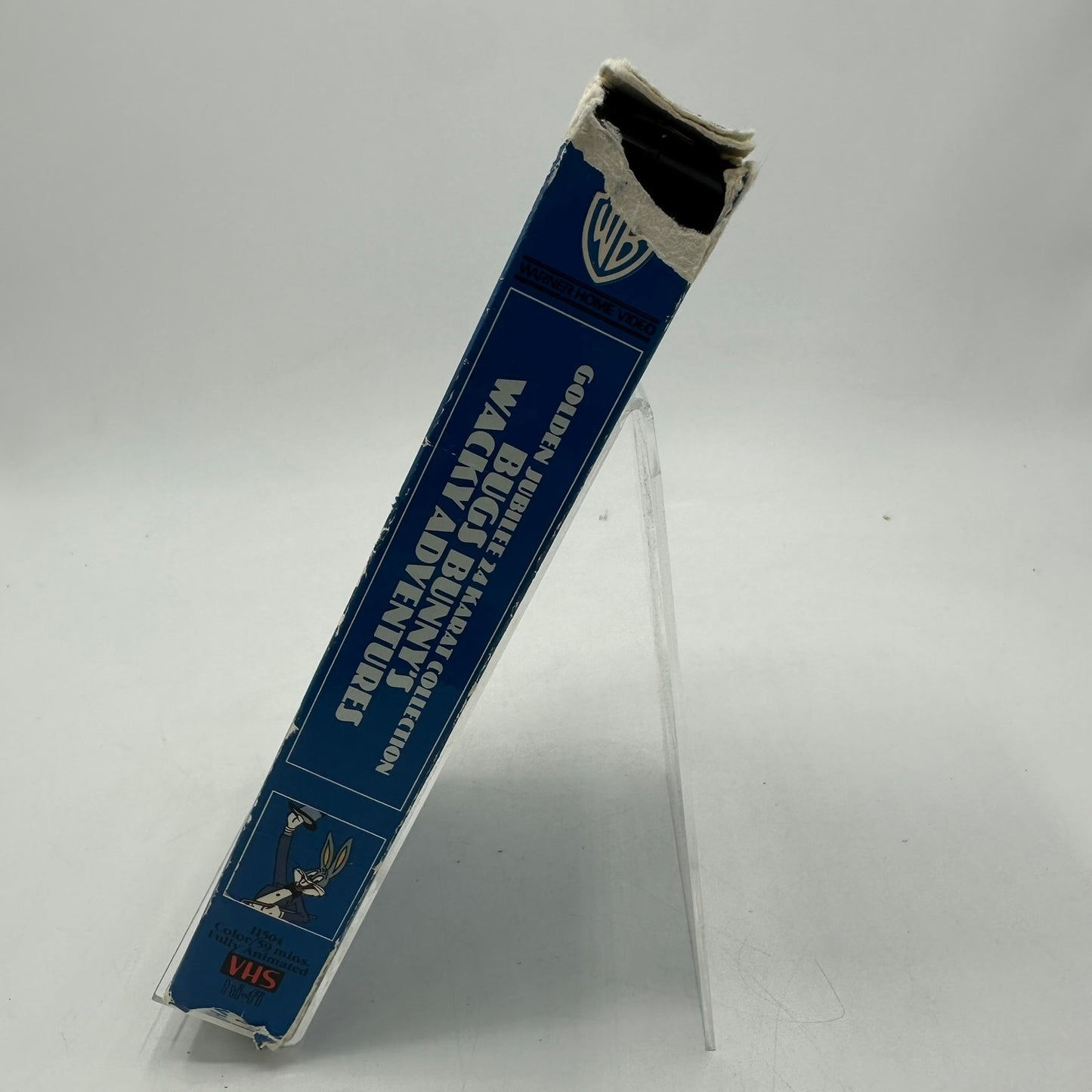 Golden Jubilee 24 Karat Collection Bugs Bunny's Wacky Adventures VHS Tape 1985