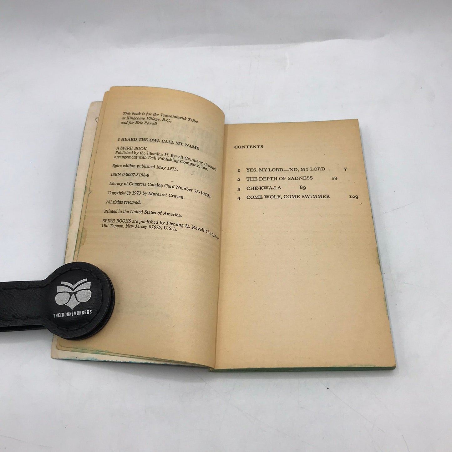 I Heard The Owl Call My Name and Again Calls the Owl Margaret Craven Literature