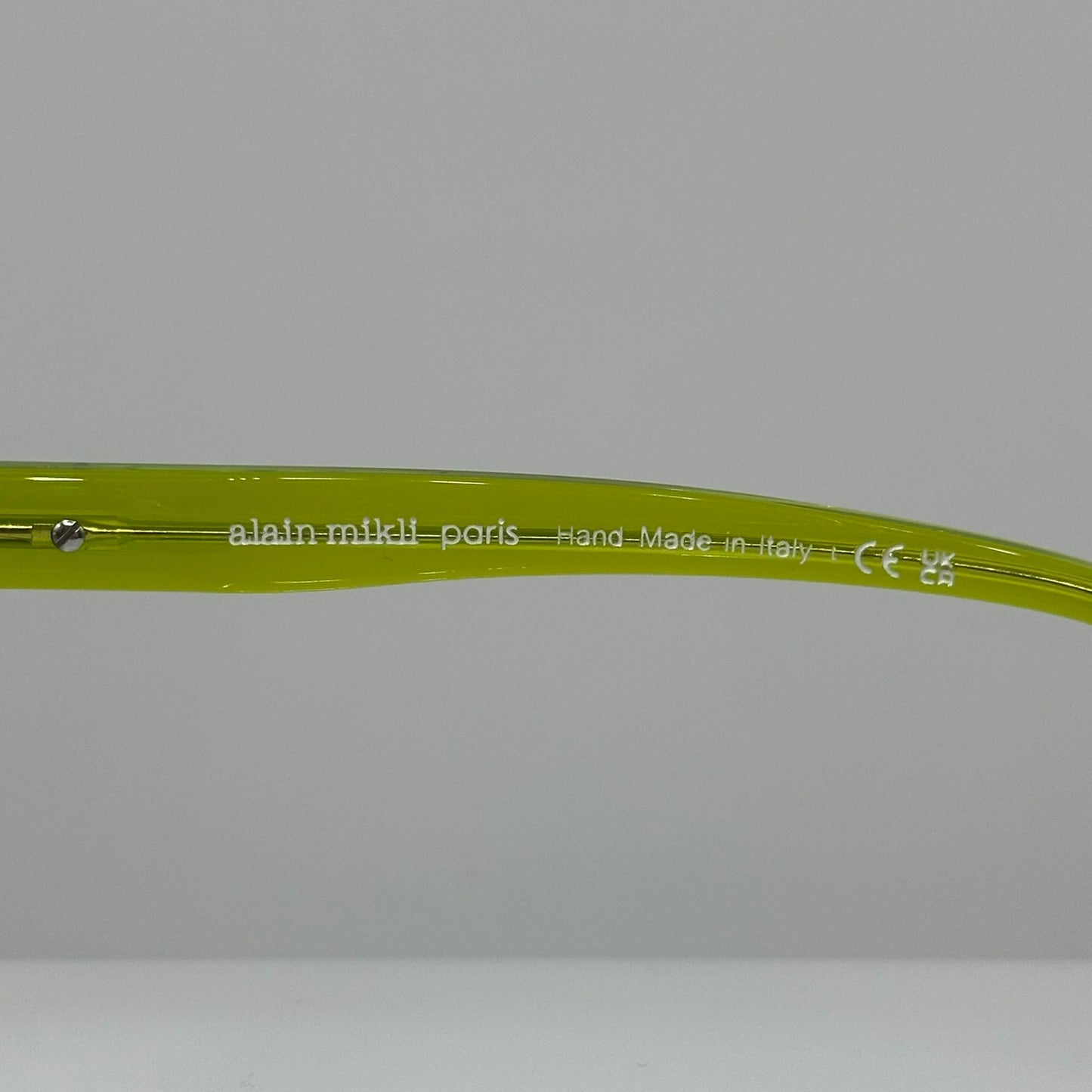 Alain Mikli Baie A03111 008 Savane Brown Green Womens Eyeglass Frames 53-16-145