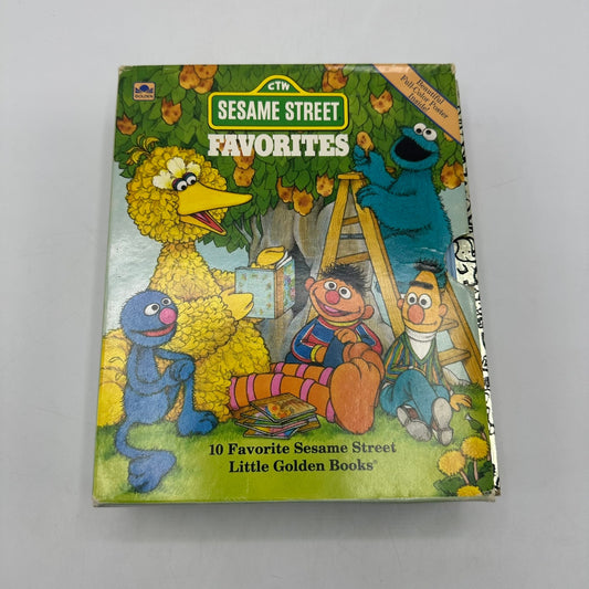 Sesame Street Favorites 10 Volume Boxed Set Childrens Little Golden Books Big Bird