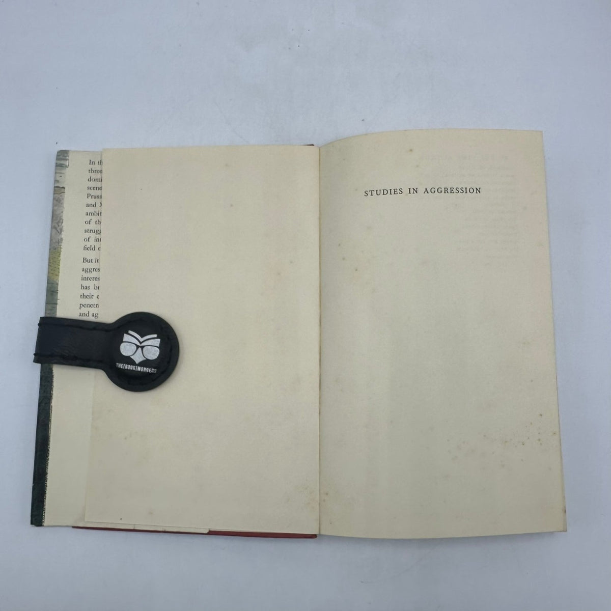 Studies in Aggression Margaret Goldsmith 1948 History Evans Brothers