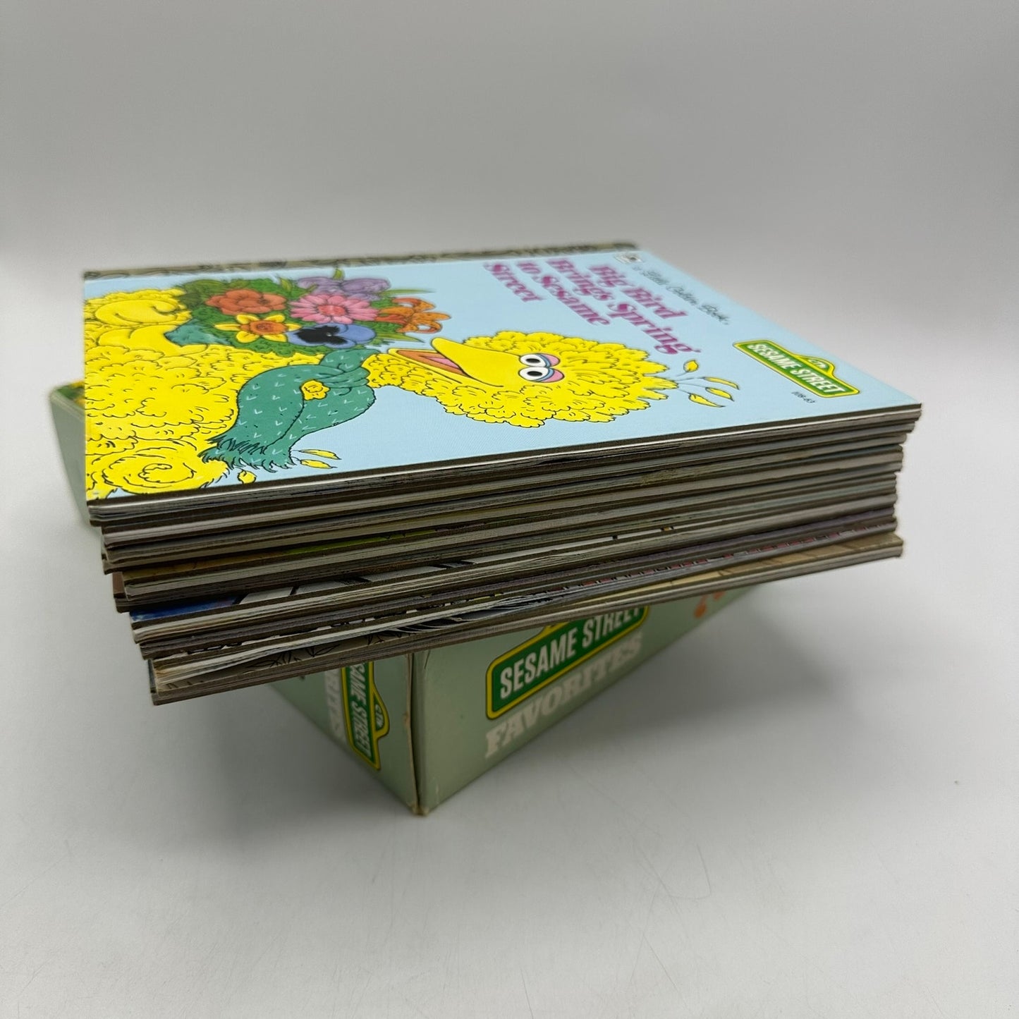 Sesame Street Favorites 10 Volume Boxed Set Childrens Little Golden Books Big Bird