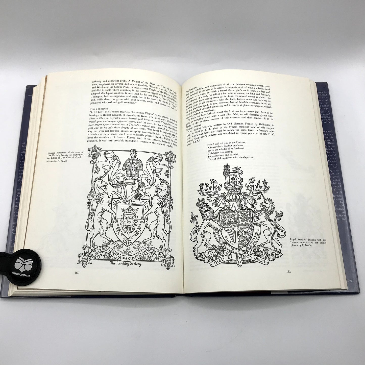 The Heraldic Imagination Rodney Dennys 1975 Hardcover History Book w/Dust Jacket