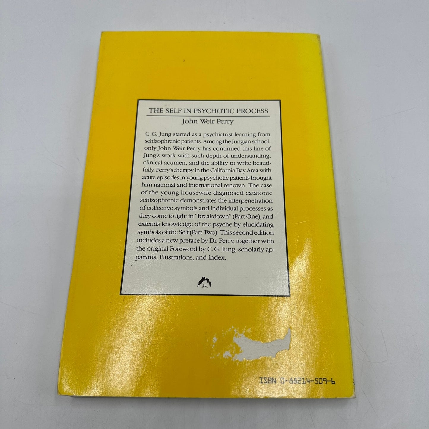 The Self in Psychotic Process by John Weir Perry Psychoanalysis Schizophrenia
