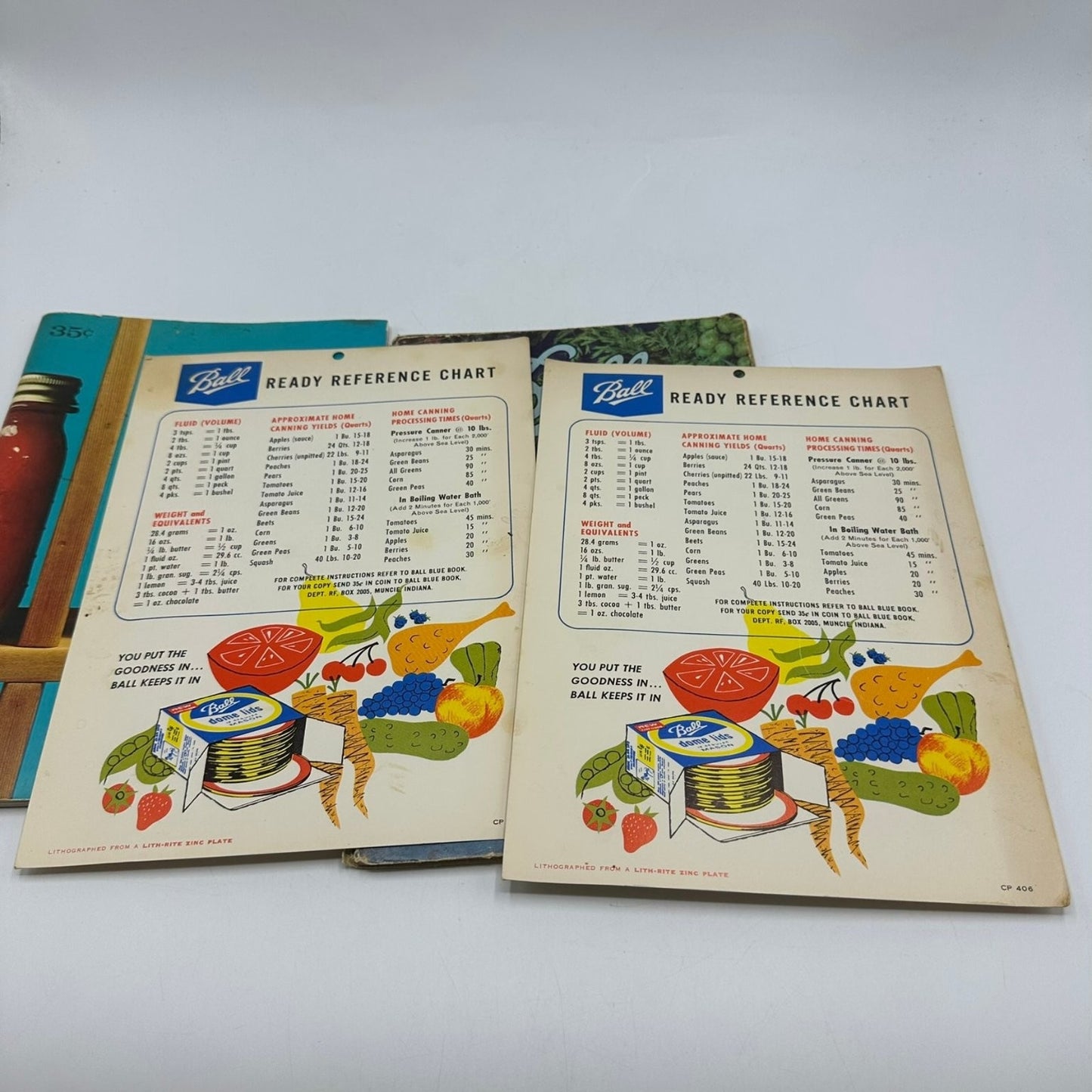 Ball Blue Book Easy Guide to Home Canning & Freezing 1963 Edition 27 Cookbook