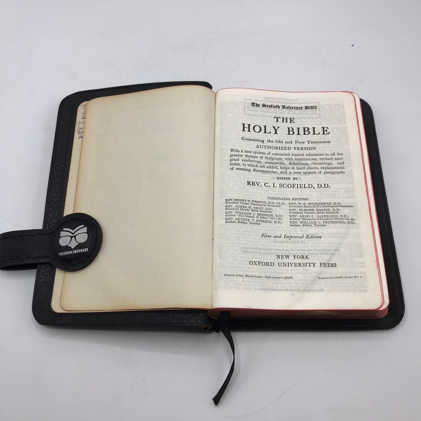The Holy Bible Scofield Reference Edition Hardcover Book C. I. Scofield 1945